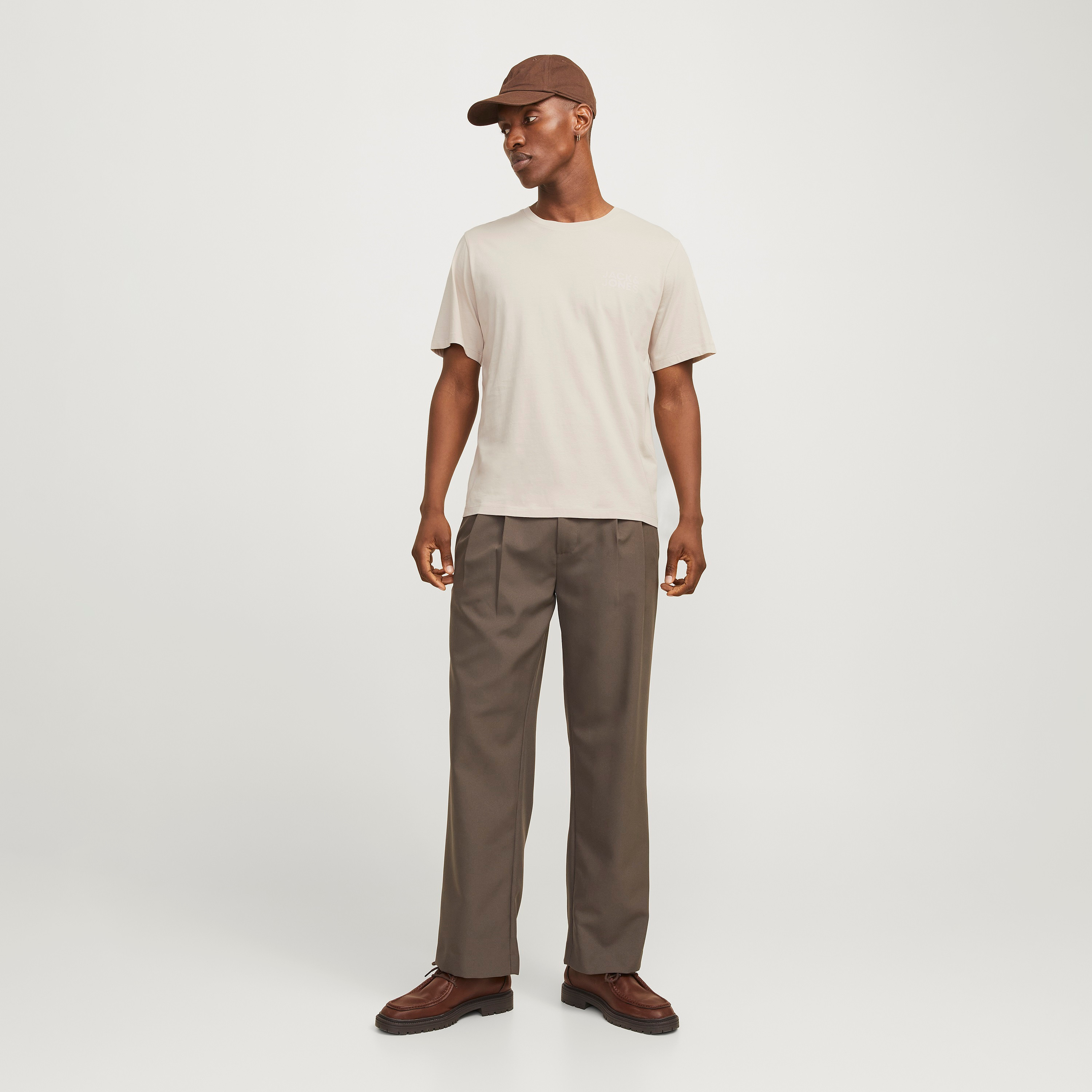 Jack & Jones Logo Printed Crew Neck Short Sleeves Men's T-Shirt-men-clothing-tshirtsandpolos-tshirts-image-2