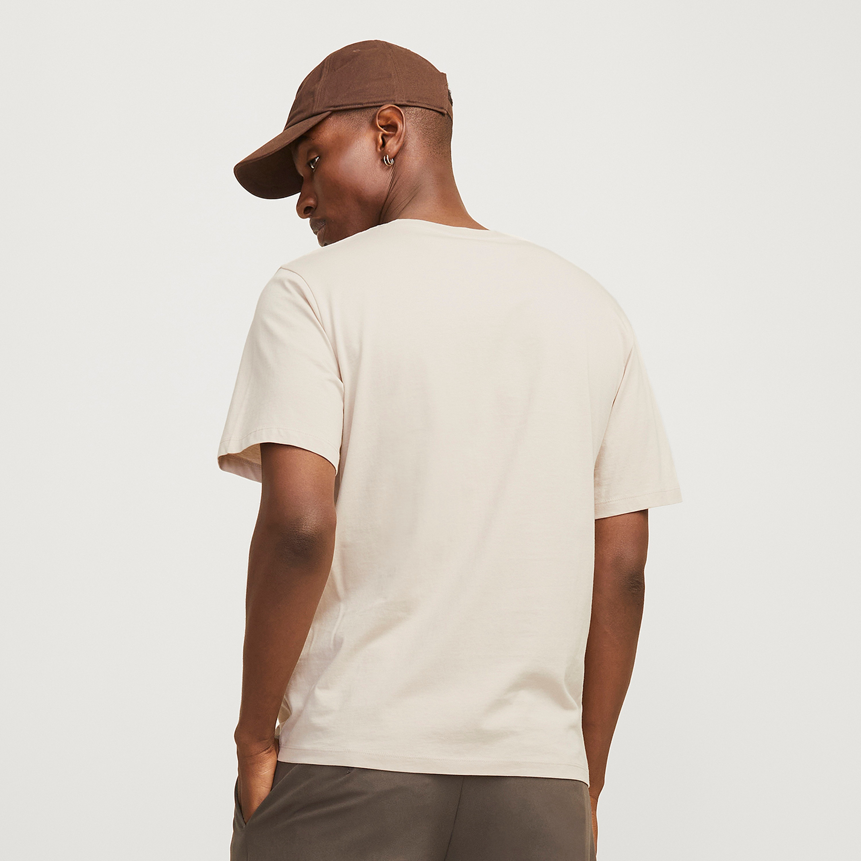 Jack & Jones Logo Printed Crew Neck Short Sleeves Men's T-Shirt-men-clothing-tshirtsandpolos-tshirts-image-4