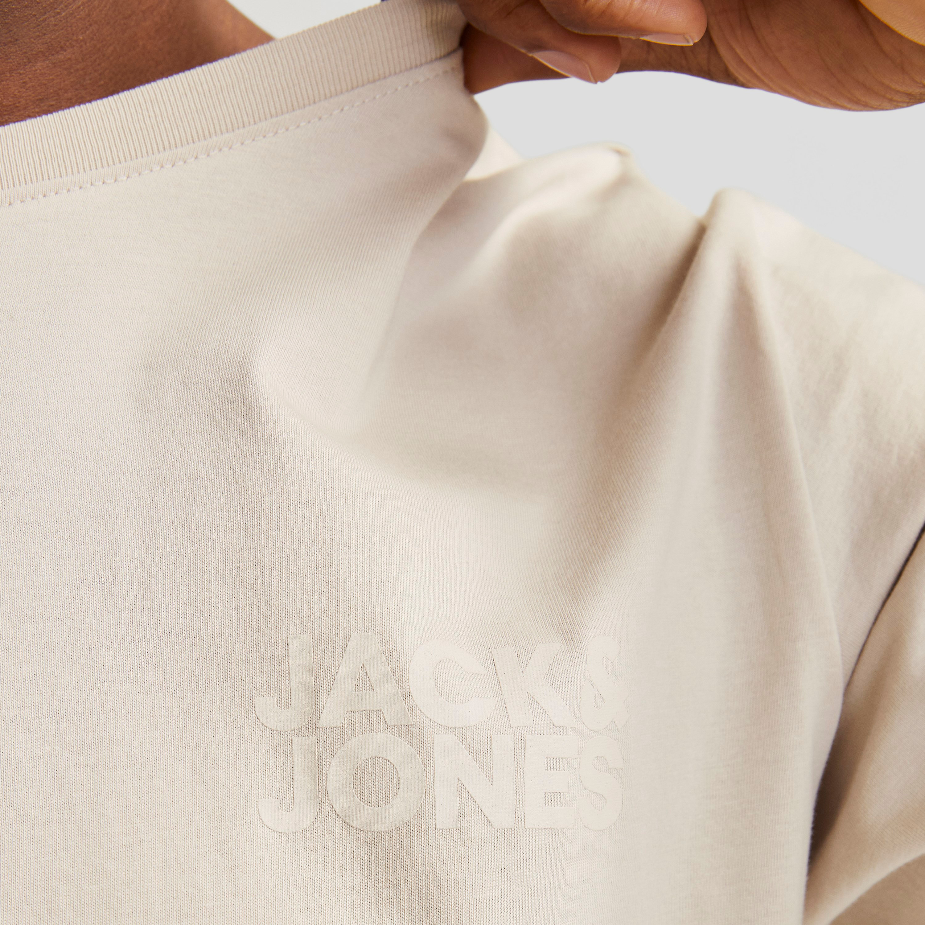 Jack & Jones Logo Printed Crew Neck Short Sleeves Men's T-Shirt-men-clothing-tshirtsandpolos-tshirts-image-5