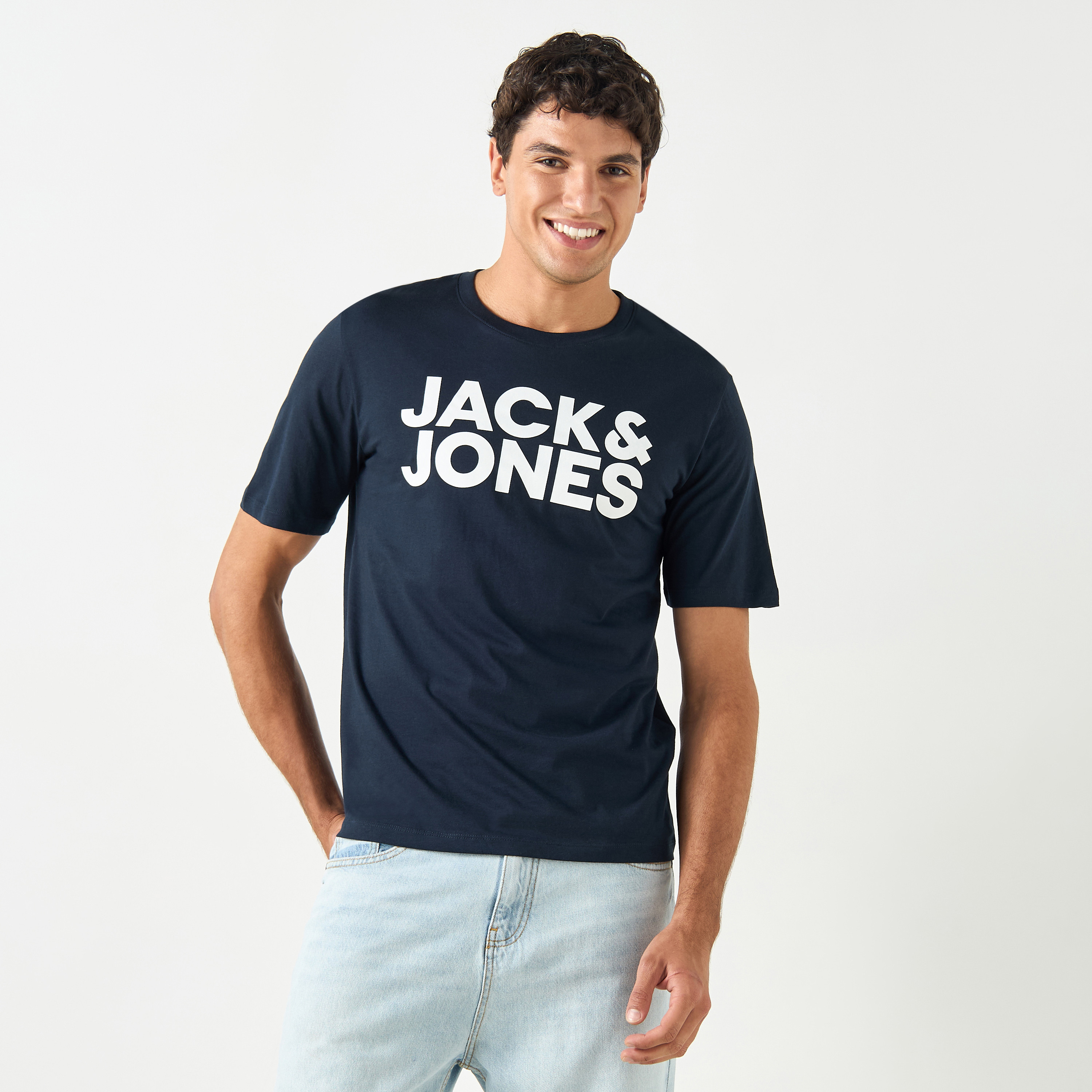 جاك آند جونس أبيض تي شيرت-men-clothing-tshirtsandpolos-tshirts-image-1