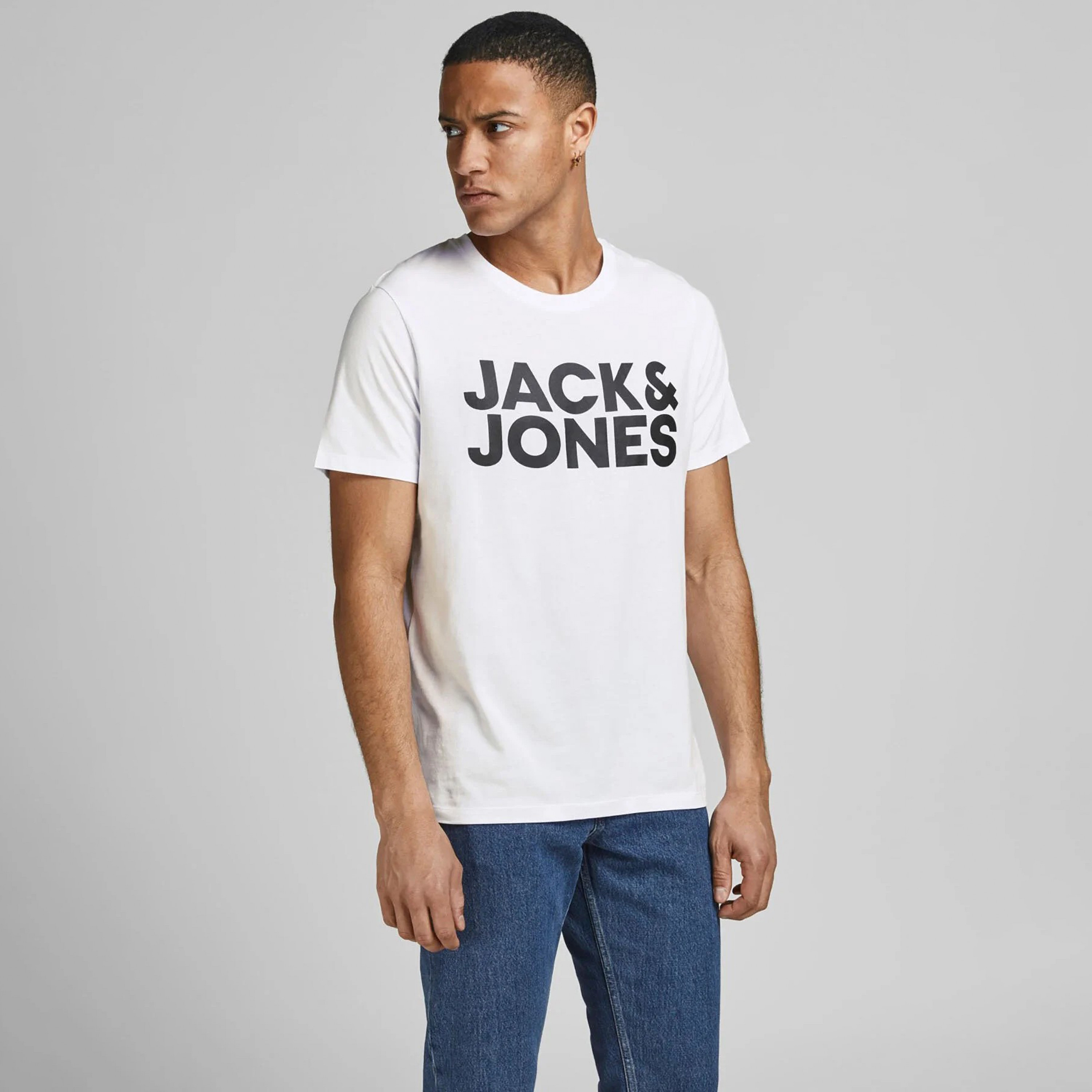 Jack & Jones Men Printed Slim Fit T-Shirt-men-clothing-tshirtsandpolos-tshirts-image-1