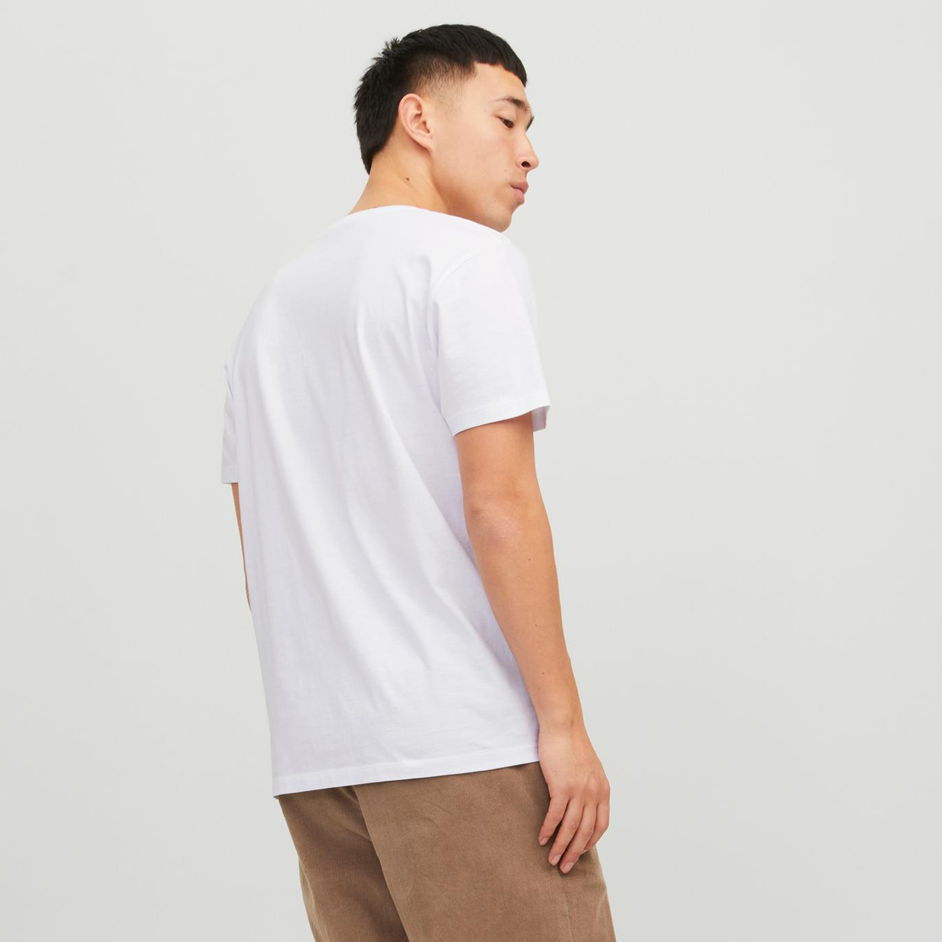 Jack & Jones Logo Crew Neck Short Sleeves T-Shirt-men-clothing-tshirtsandpolos-tshirts-image-4