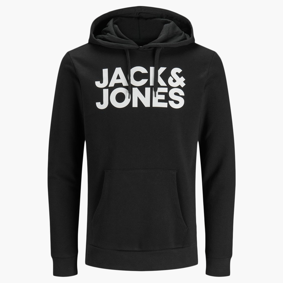 هودي خفيف بطبعات وأكمام طويلة وجيوب من جاك أند جونز-men-winterwear-hoodiesandsweatshirts-image-6