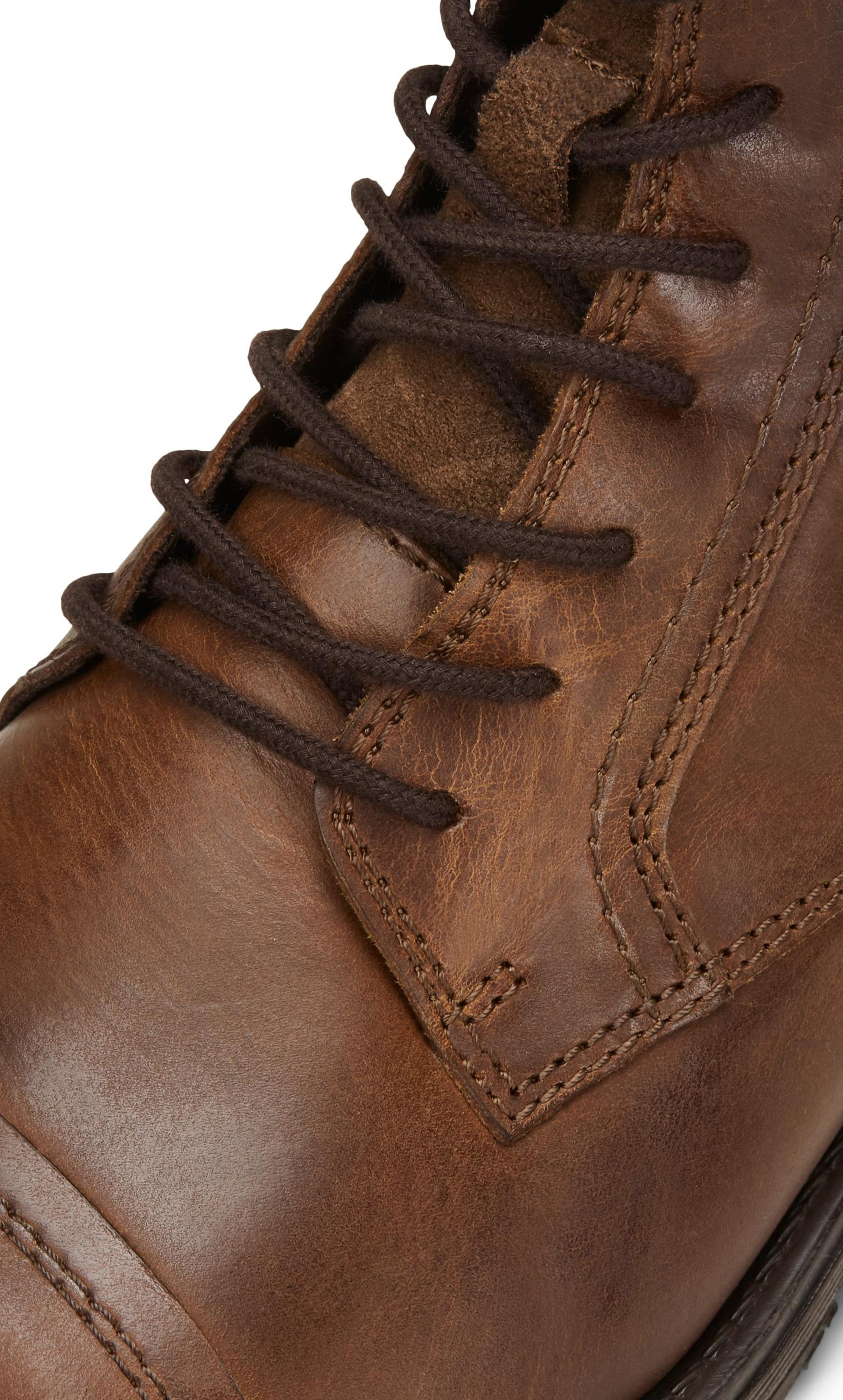 بوتز جاك آند جونز الرجالي مصنوع من الجلد بأربطة وسحاب | 12156000-men-shoes-boots-image-6