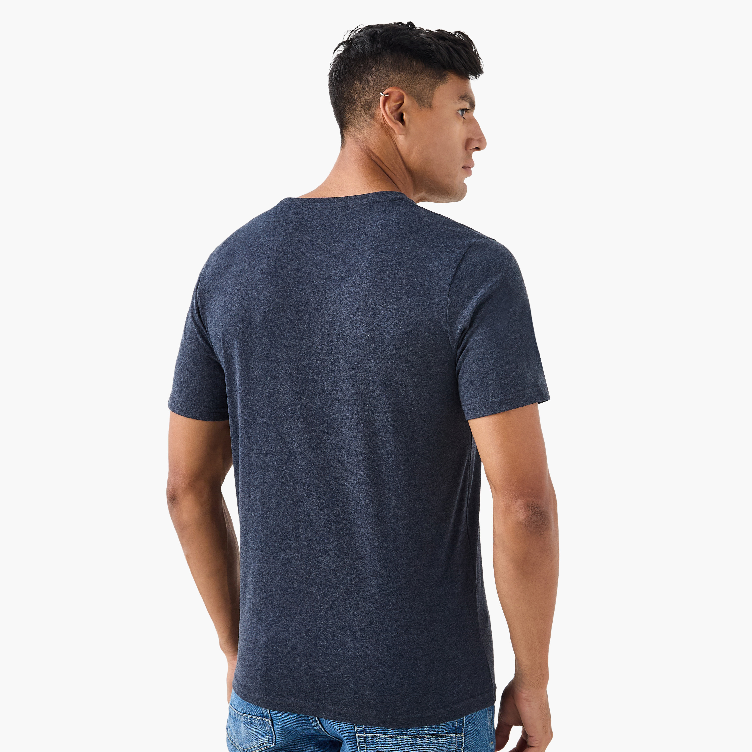 Jack & Jones Logo Crew Neck Short Sleeves T-Shirt-men-clothing-tshirtsandpolos-tshirts-image-3