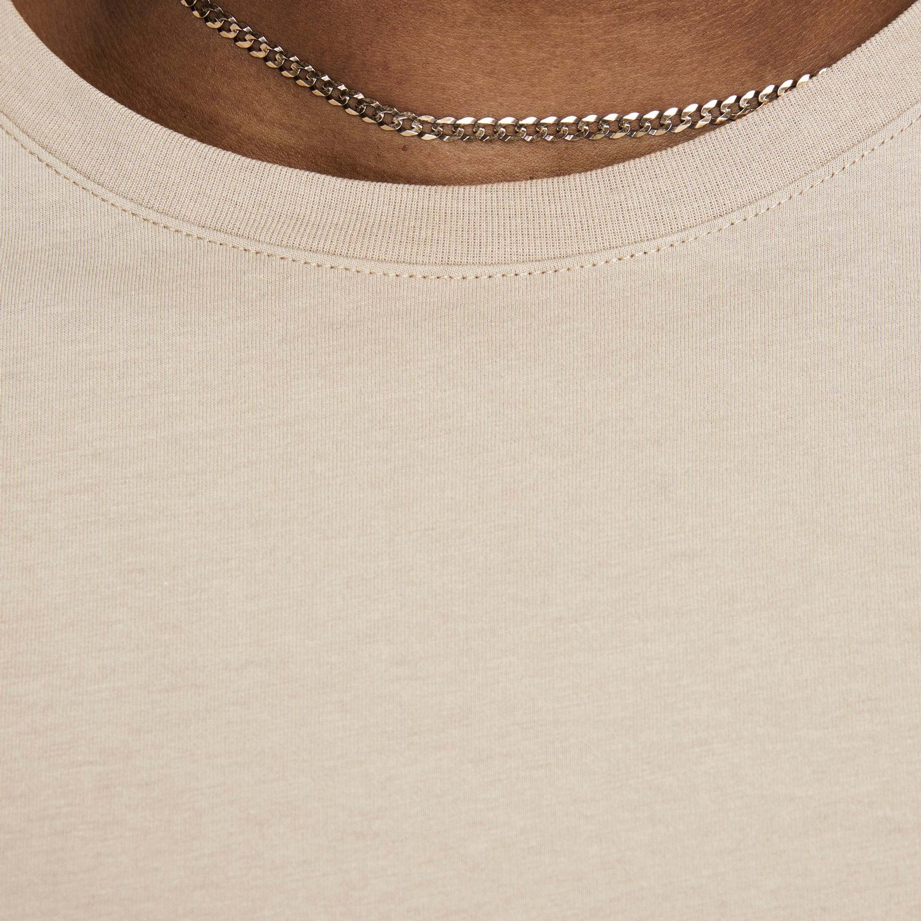 Jack & Jones Plain Crew Neck Short Sleeves T-Shirt-men-clothing-tshirtsandpolos-tshirts-image-3