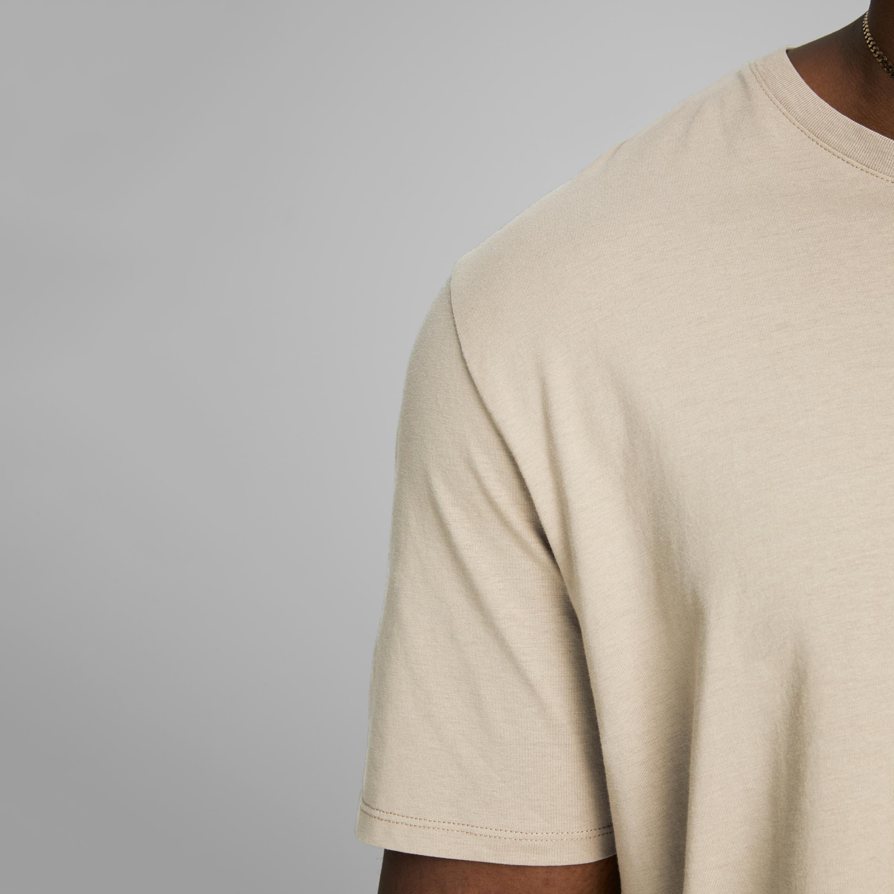 Jack & Jones Plain Crew Neck Short Sleeves T-Shirt-men-clothing-tshirtsandpolos-tshirts-image-6