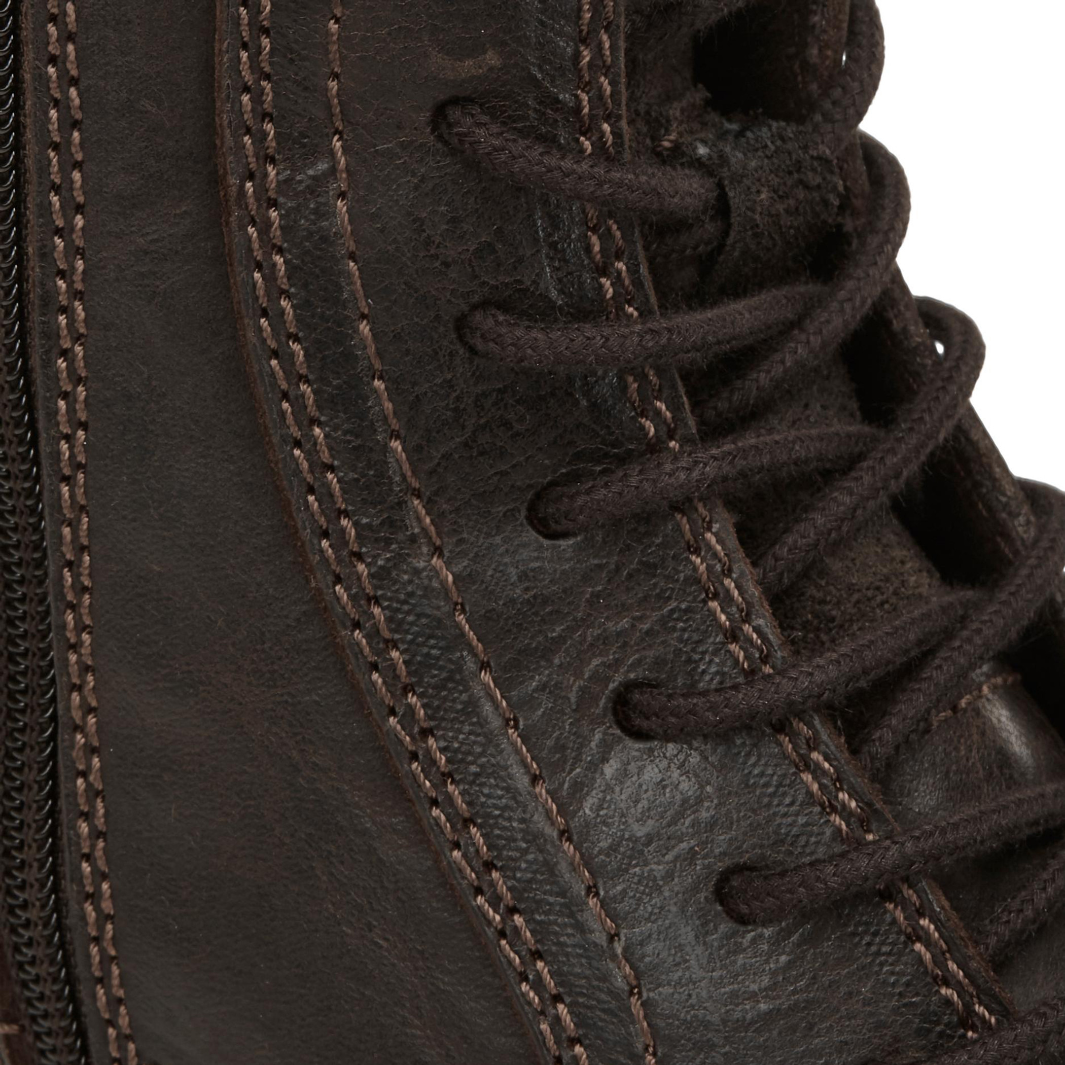 Jack & Jones Men Brown Solid Leather Boots-men-shoes-boots-image-7