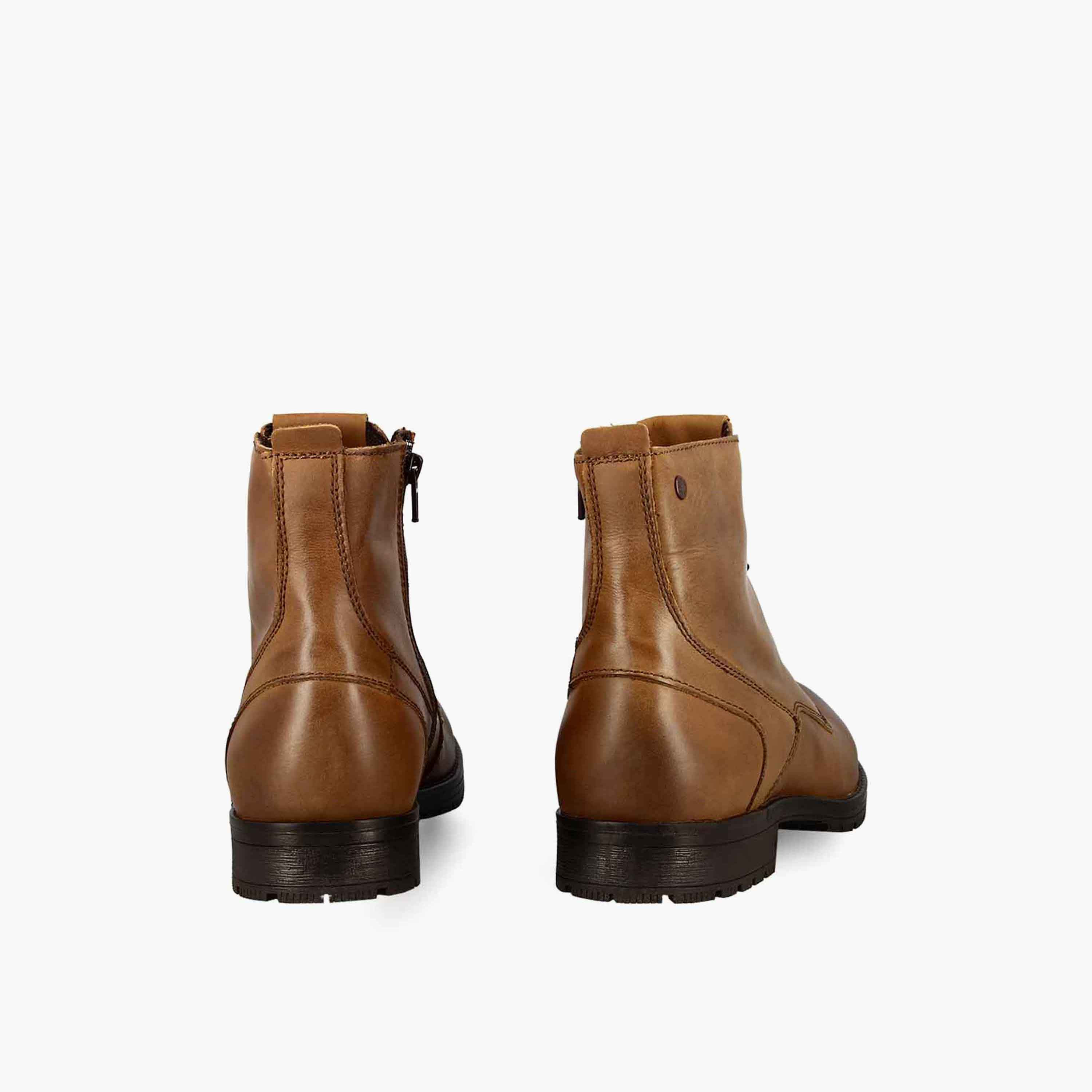 Jack & Jones Men's Jfworca Leather Ankle Boots | 12161906-men-shoes-boots-image-5