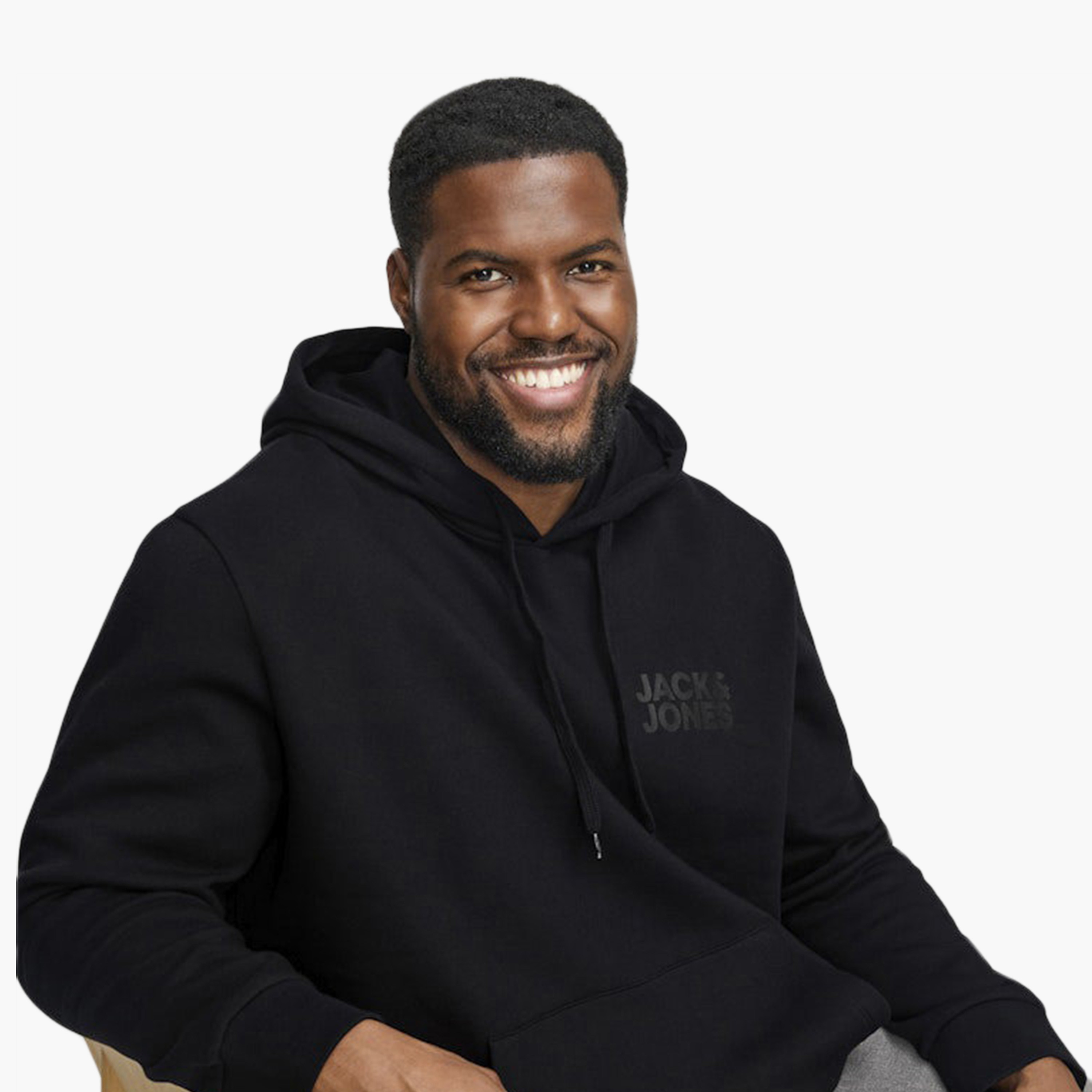 سترة بأكمام طويلة مطبوعة من جاك آند جونز مع جيب كنغر-men-winterwear-hoodiesandsweatshirts-image-17