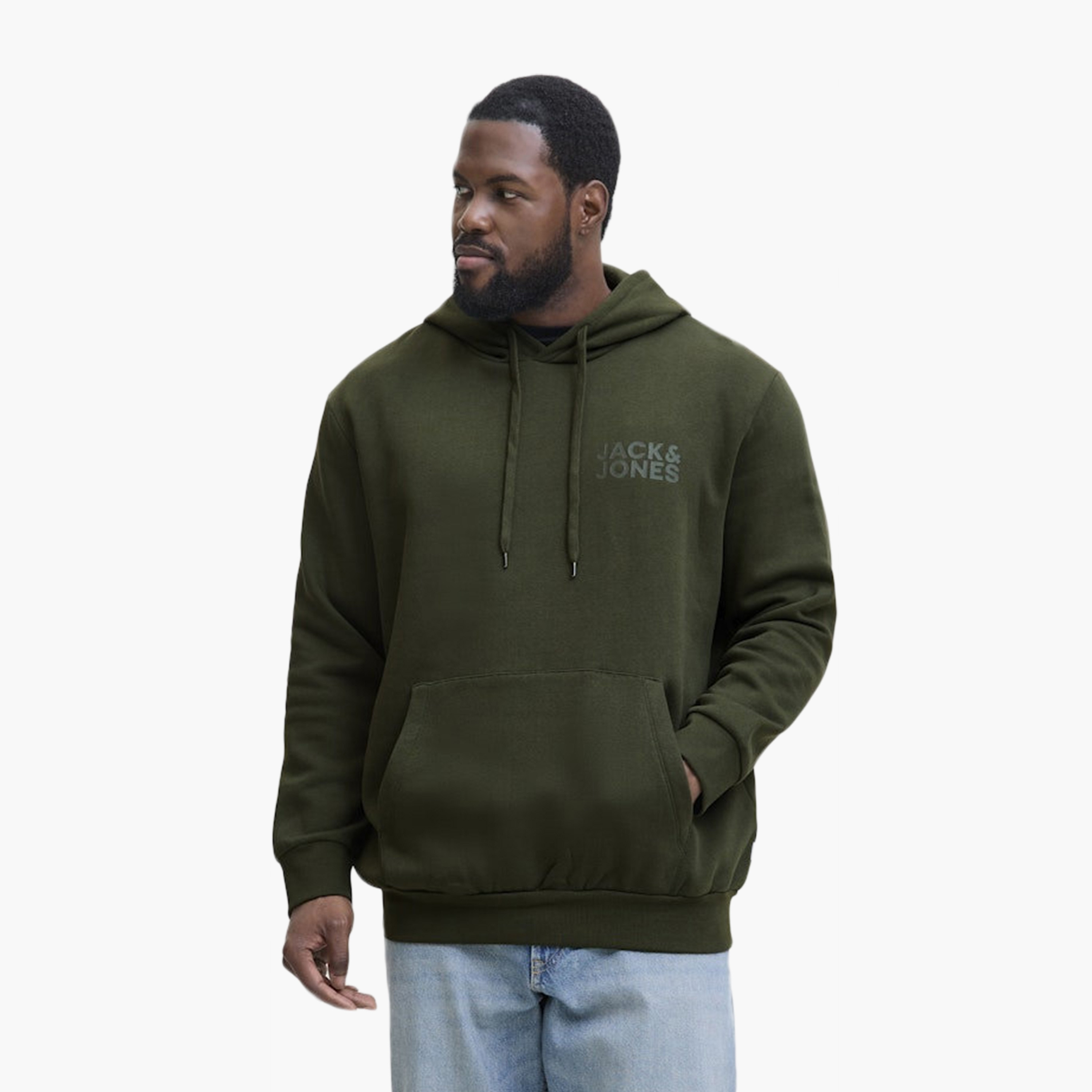 سترة بأكمام طويلة مطبوعة من جاك آند جونز مع جيب كنغر-men-winterwear-hoodiesandsweatshirts-image-22