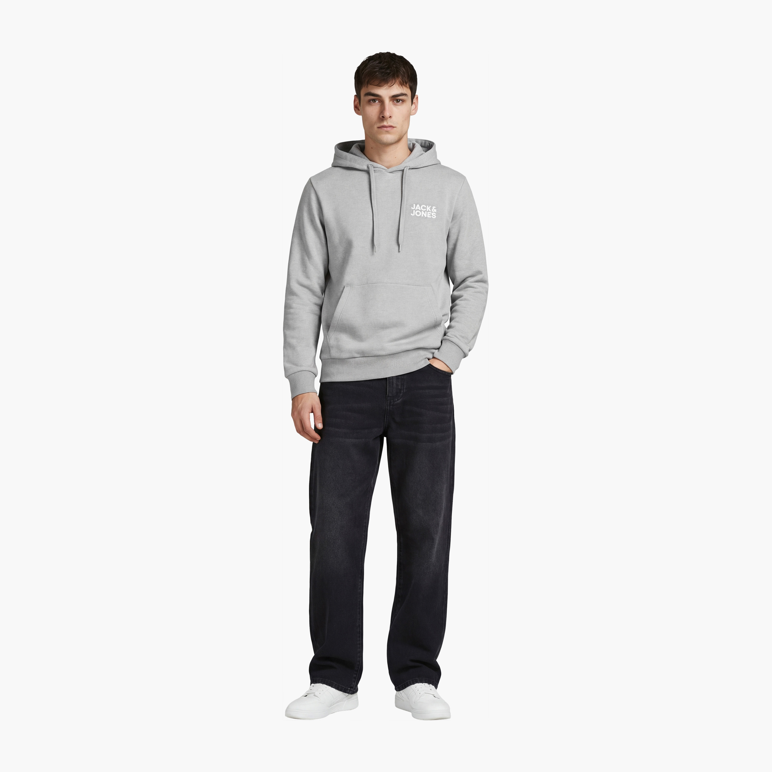 سترة بأكمام طويلة مطبوعة من جاك آند جونز مع جيب كنغر-men-winterwear-hoodiesandsweatshirts-image-30