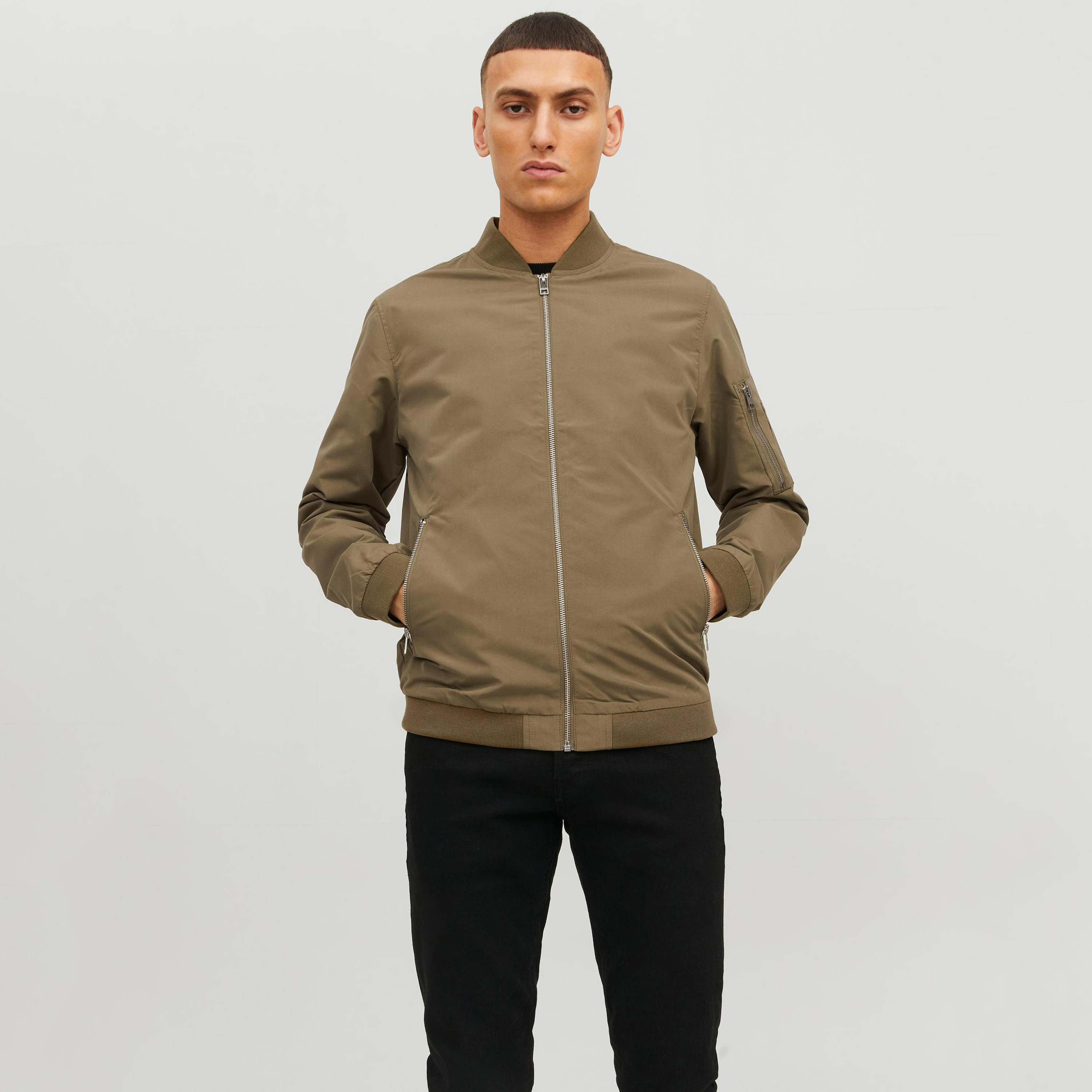 Jack & Jones Plain Bomber Jacket-men-clothing-jacketsandblazers-jackets-image-5