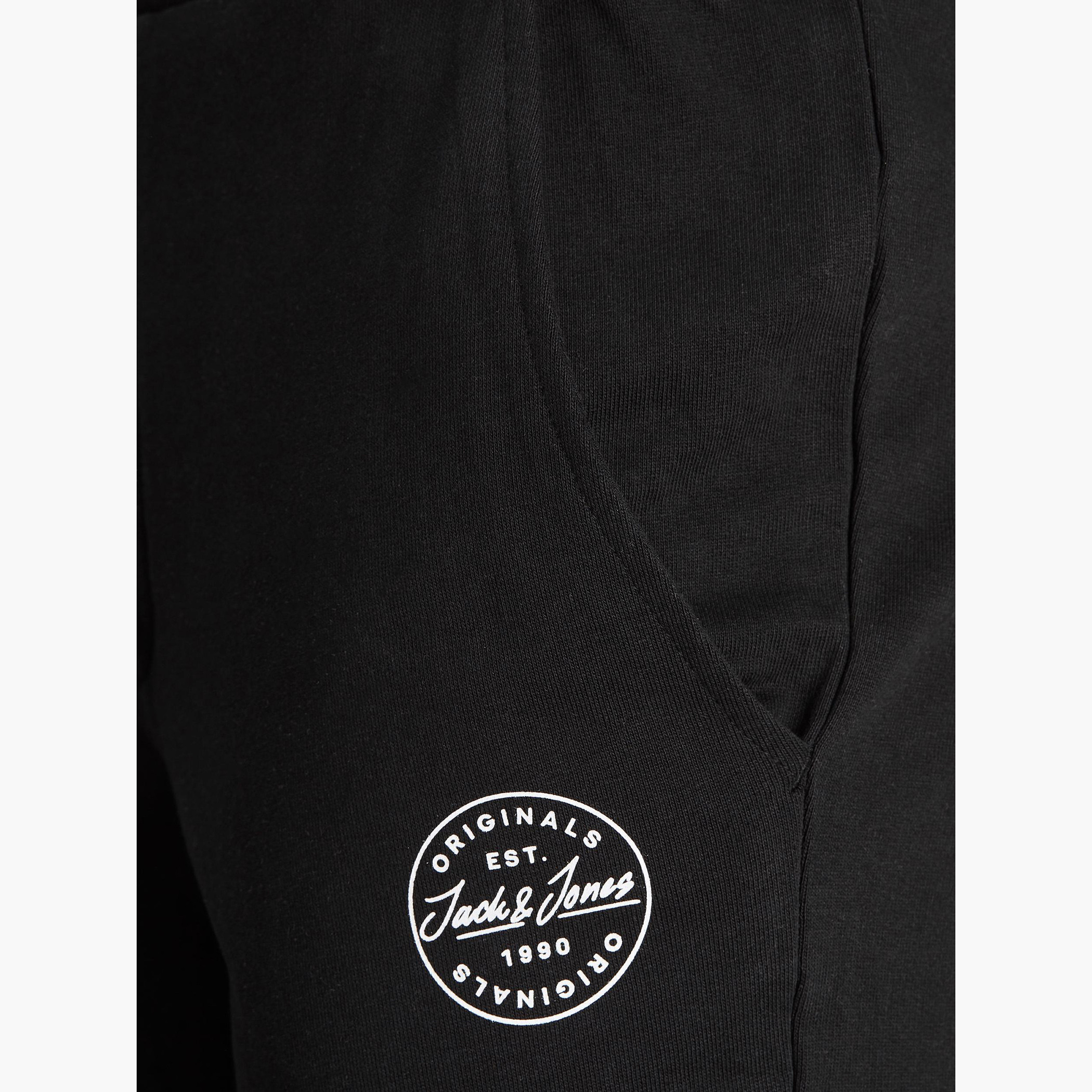 Jack & Jones Solid Joggers with Drawstring Closure and Pockets-men-clothing-bottoms-joggers-image-6