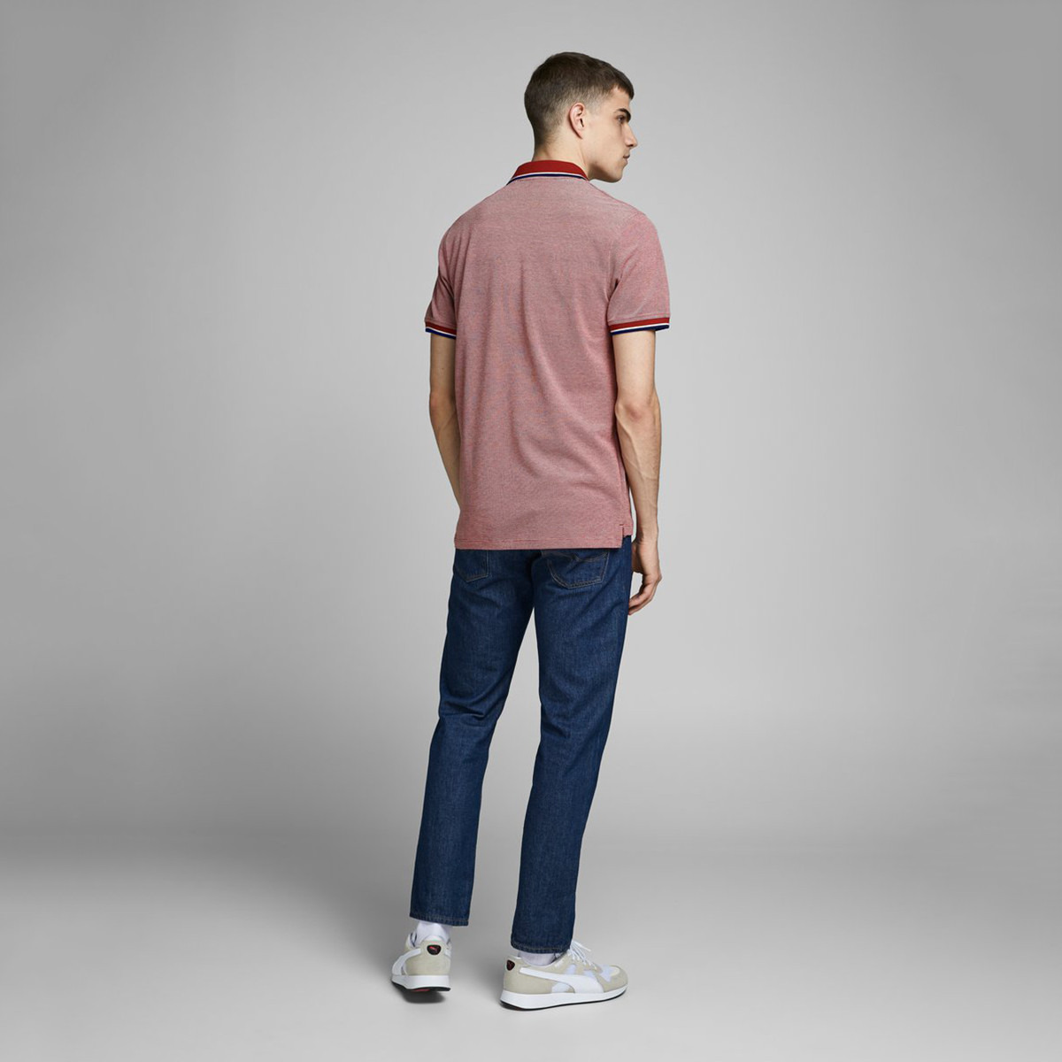 جاك آند جونس أحمر قميص بولو-men-clothing-tshirtsandpolos-polos-image-2