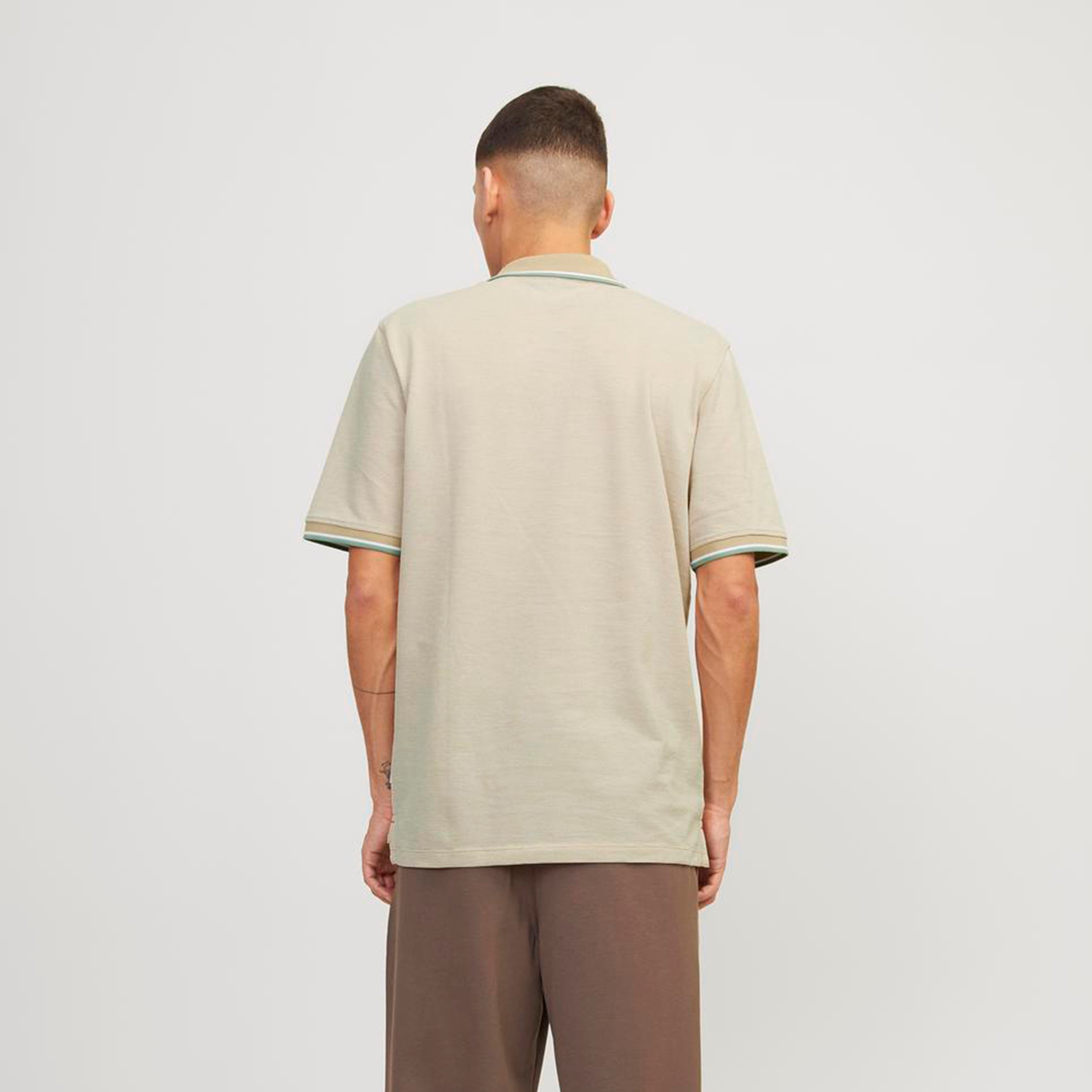 Jack & Jones Plain Collared Short Sleeves Polo T-Shirt-men-clothing-tshirtsandpolos-polos-image-4