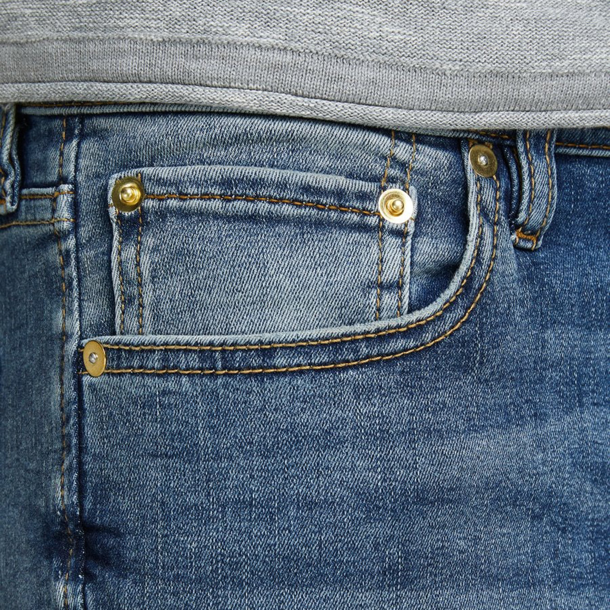 Jack & Jones Ripped Mid Rise Denim Jeans with Pockets-men-clothing-bottoms-jeans-image-4