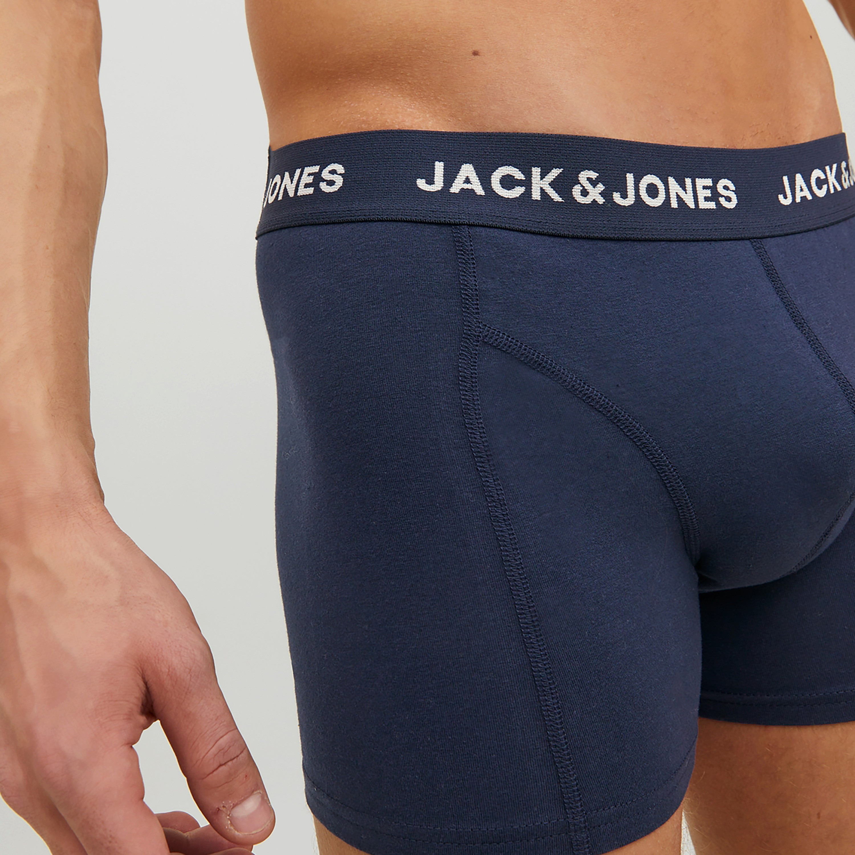 Jack & Jones Solid Trunks - Set of 3-men-clothing-innerwear-underwear-image-3
