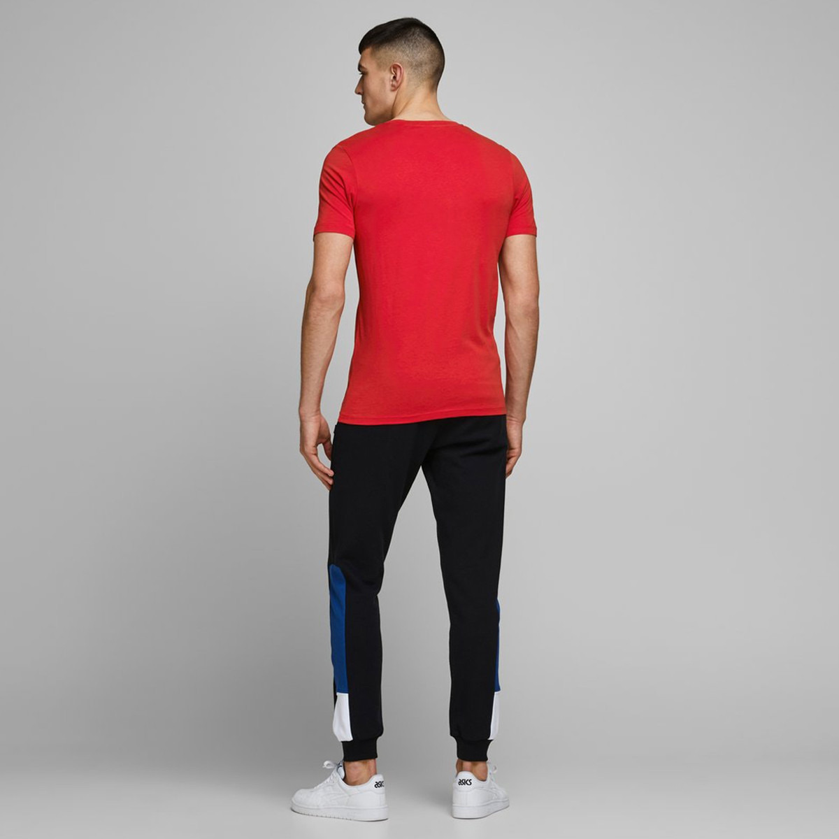 Jack & Jones Printed Crew Neck T-shirt with Short Sleeves-men-clothing-tshirtsandpolos-tshirts-image-2