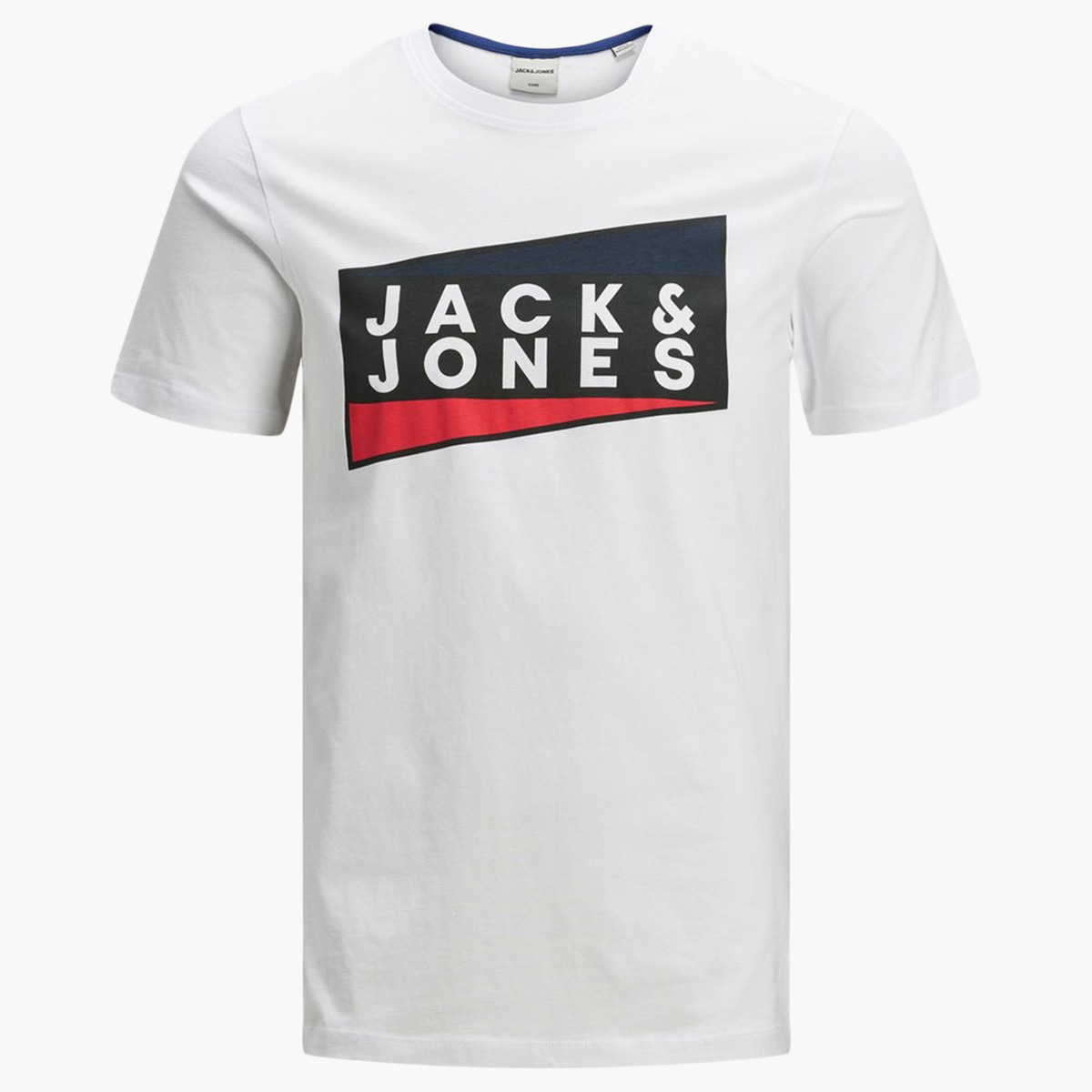 تيشيرت بأكمام قصيرة وياقة ضيّقة وطبعات من جاك آند جونز-men-clothing-tshirtsandpolos-tshirts-image-13