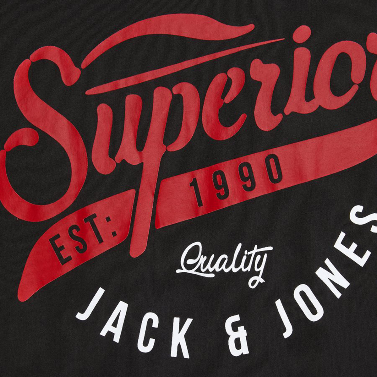 تيشيرت بأكمام قصيرة وياقة ضيّقة وطبعات من جاك آند جونز-men-clothing-tshirtsandpolos-tshirts-image-11
