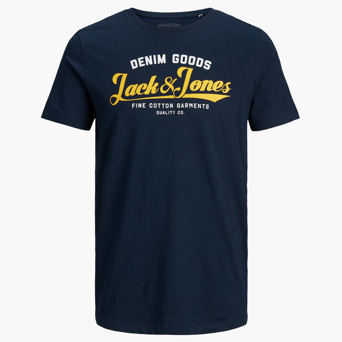 تيشيرت بأكمام قصيرة وياقة ضيّقة وطبعات من جاك آند جونز-men-clothing-tshirtsandpolos-tshirts-image-8