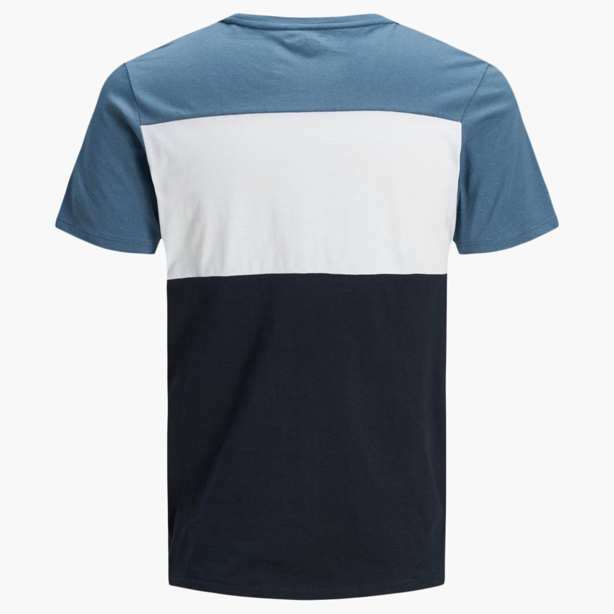 Jack & Jones Men Cotton Solid Blue T-Shirt-men-clothing-tshirtsandpolos-tshirts-image-8