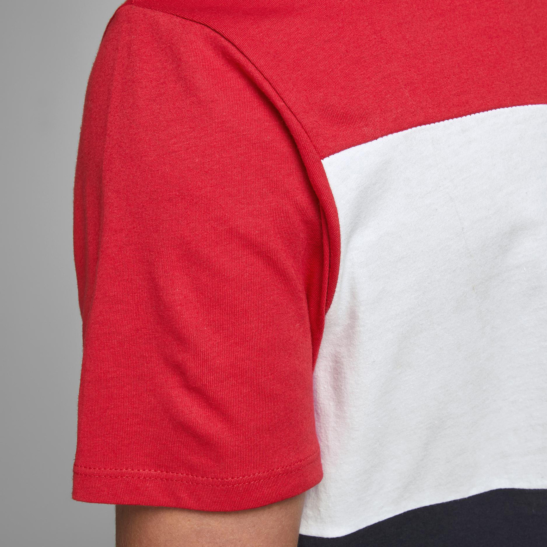 Jack & Jones Men Cotton Solid Blue T-Shirt-men-clothing-tshirtsandpolos-tshirts-image-13