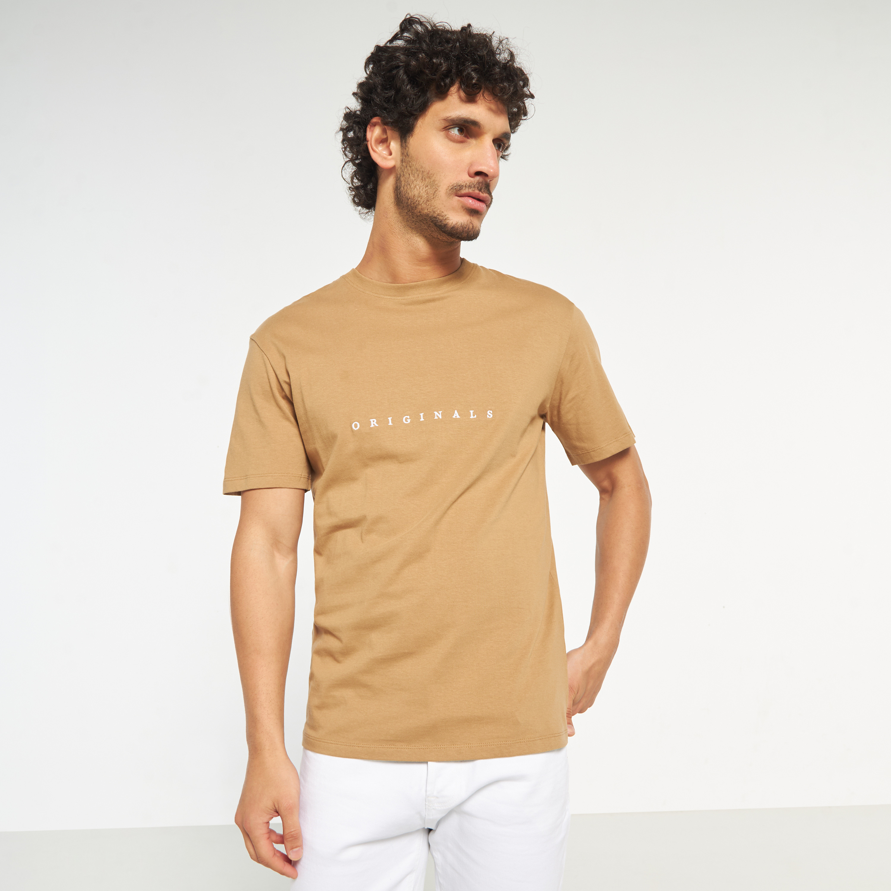 Jack & Jones Printed Crew Neck Short Sleeves T-Shirt-men-clothing-tshirtsandpolos-tshirts-image-1