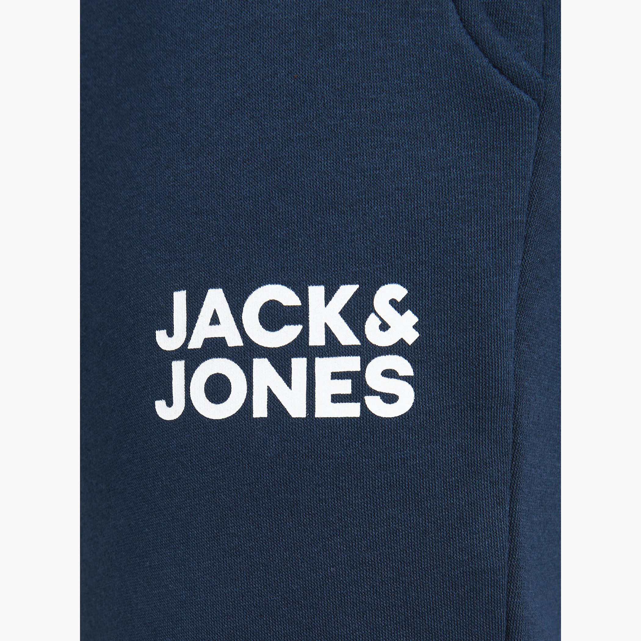 Jack & Jones Printed Mid Waist Drawstring Joggers-men-clothing-bottoms-joggers-image-6