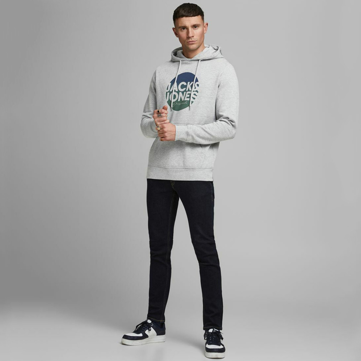 Jack & Jones Printed Lightweight Hoodie with Long Sleeves and Pocket-men-winterwear-hoodiesandsweatshirts-image-7