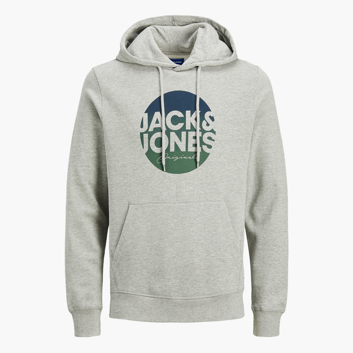 هودي خفيف بطبعات وأكمام طويلة وجيوب من جاك أند جونز-men-winterwear-hoodiesandsweatshirts-image-8