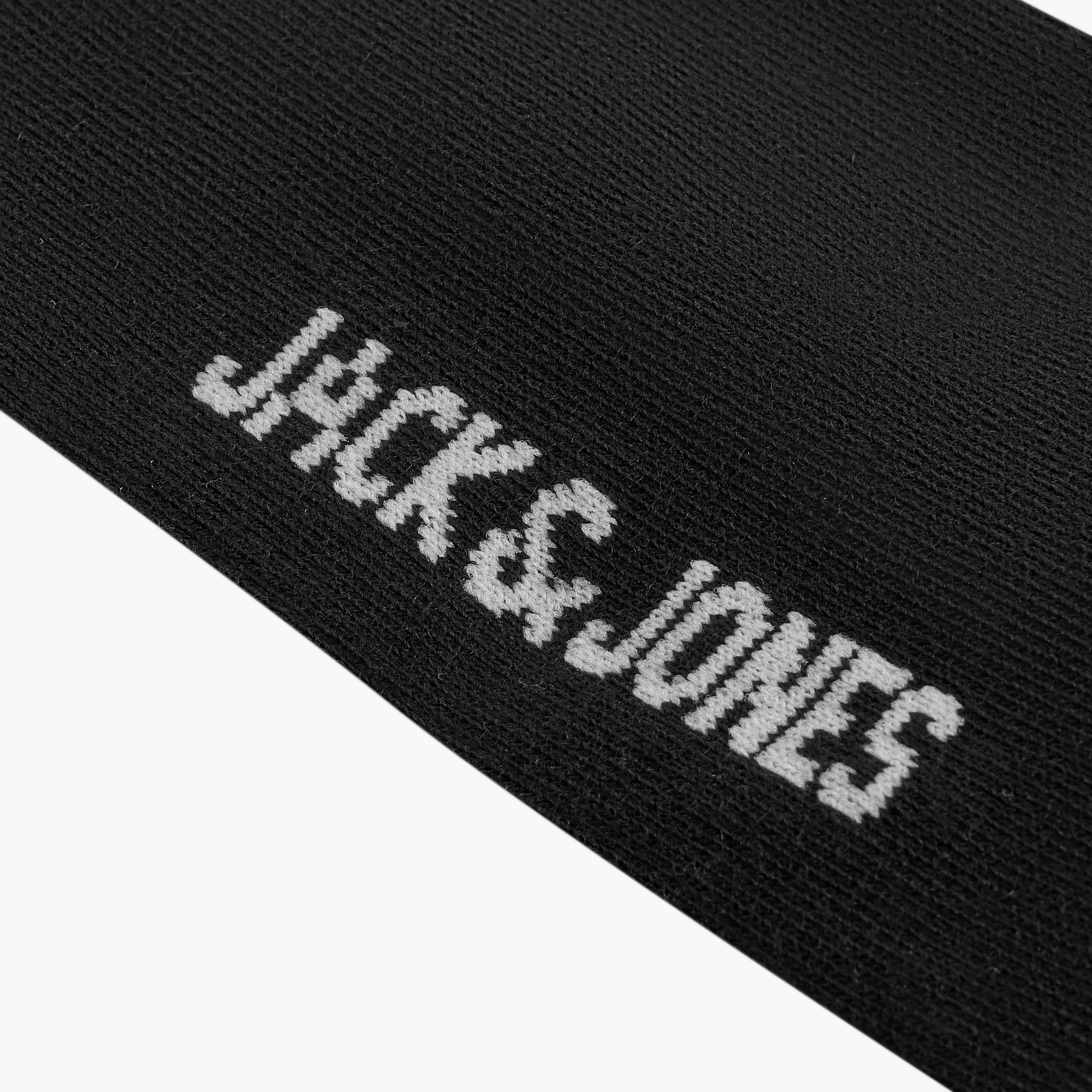 مجموعة من 5 جوارب سادة بطول منتصف الساق للرجال من جاك اند جونز-men-socks-image-3