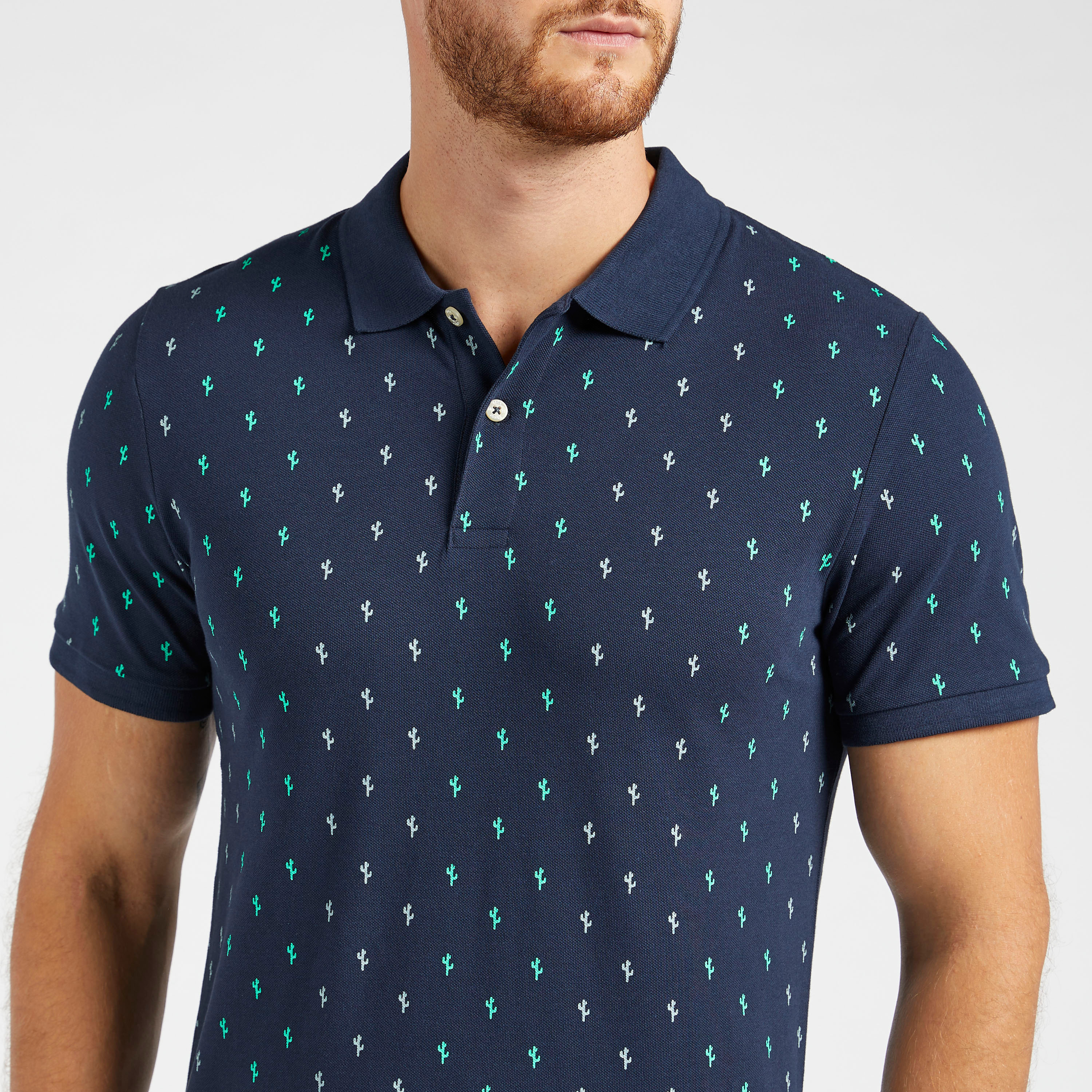 Jack & Jones Printed Polo T-shirt with Short Sleeves-men-clothing-tshirtsandpolos-polos-image-3