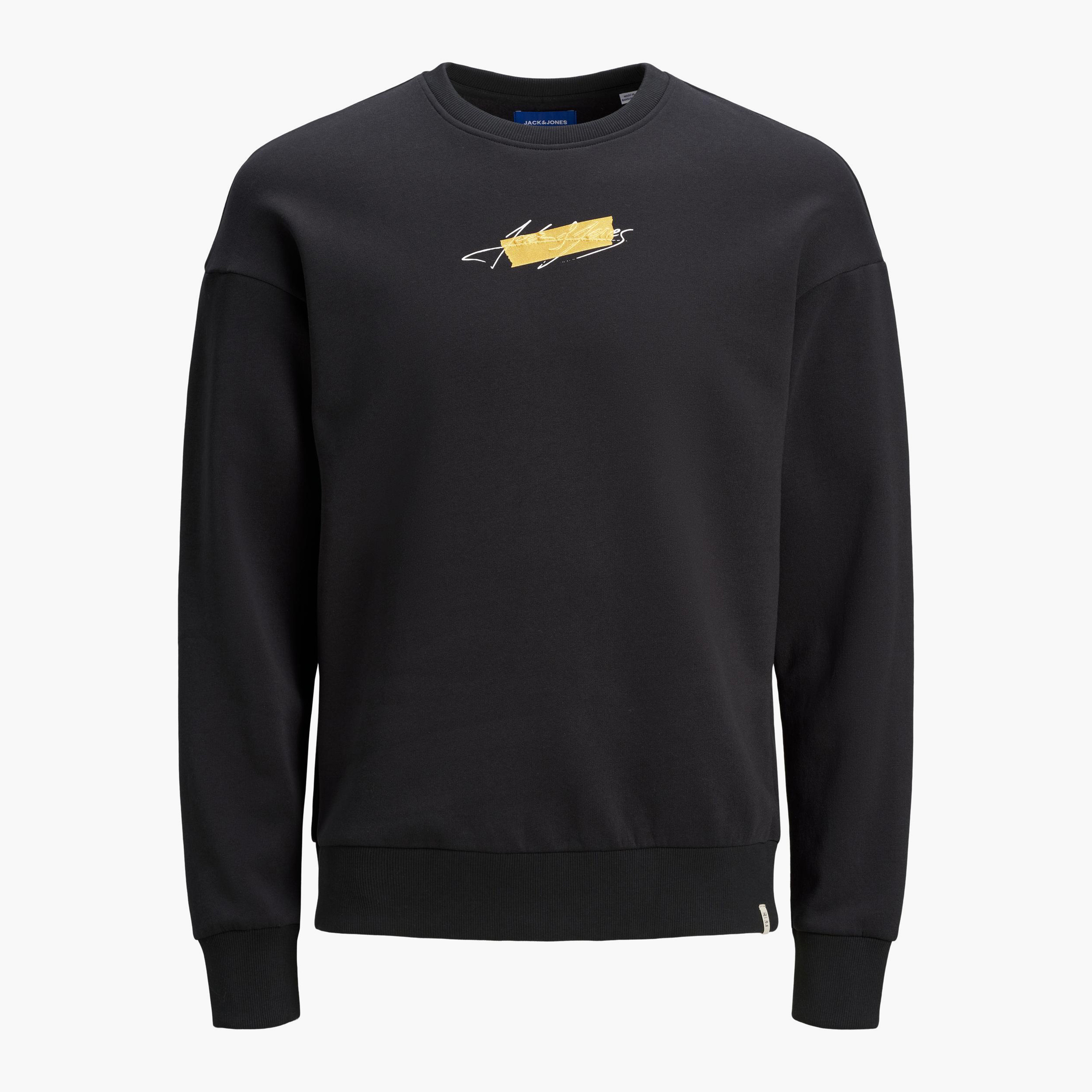 Jack & Jones Printed Lightweight Sweatshirt with Crew Neck-men-winterwear-hoodiesandsweatshirts-image-7