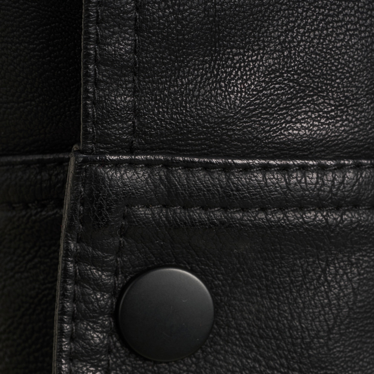 Jack & Jones Solid Leather Jacket with Pockets and Zip Closure-men-clothing-jacketsandblazers-jackets-image-4