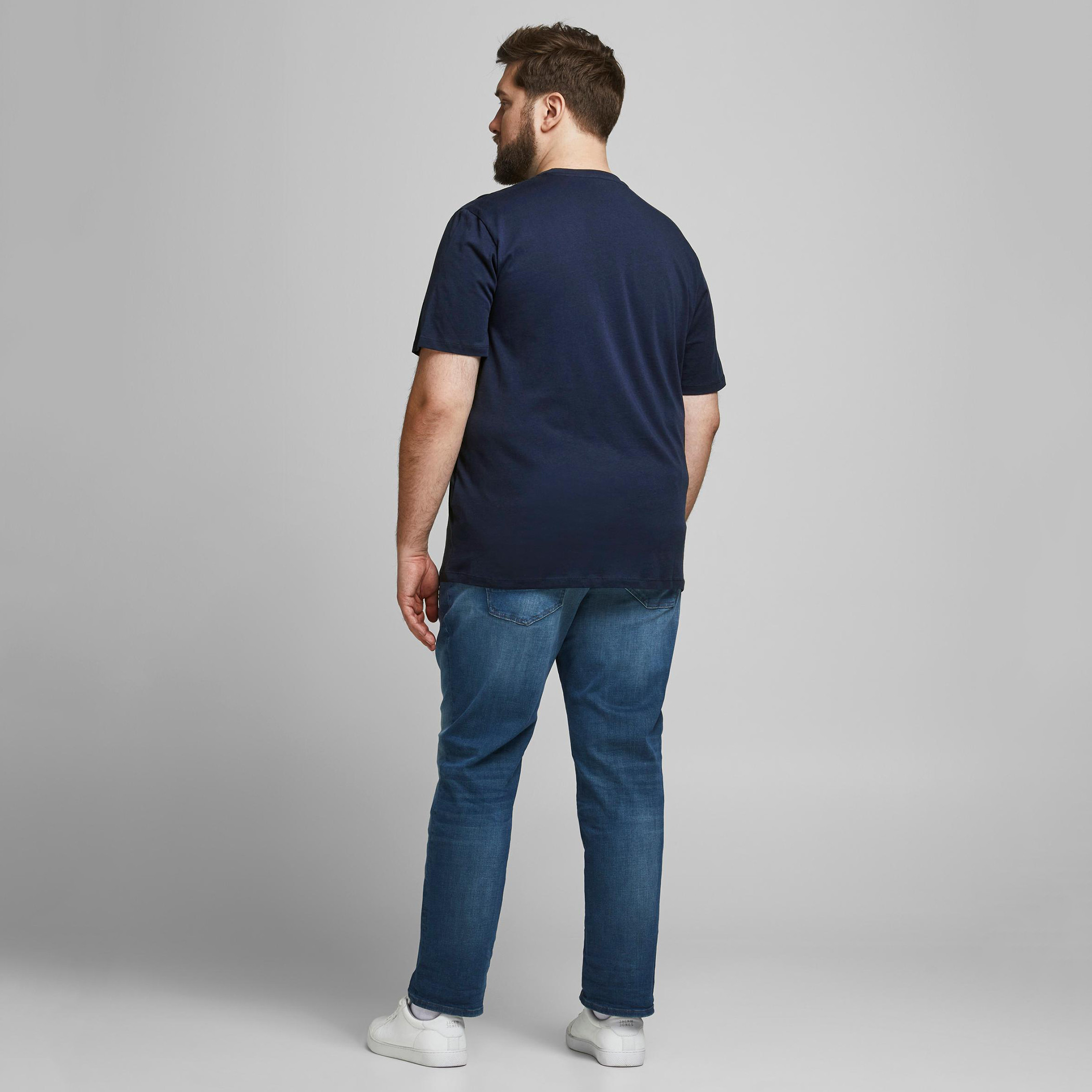 Jack & Jones Printed Crew Neck T-shirt with Short Sleeves-men-clothing-tshirtsandpolos-tshirts-image-5
