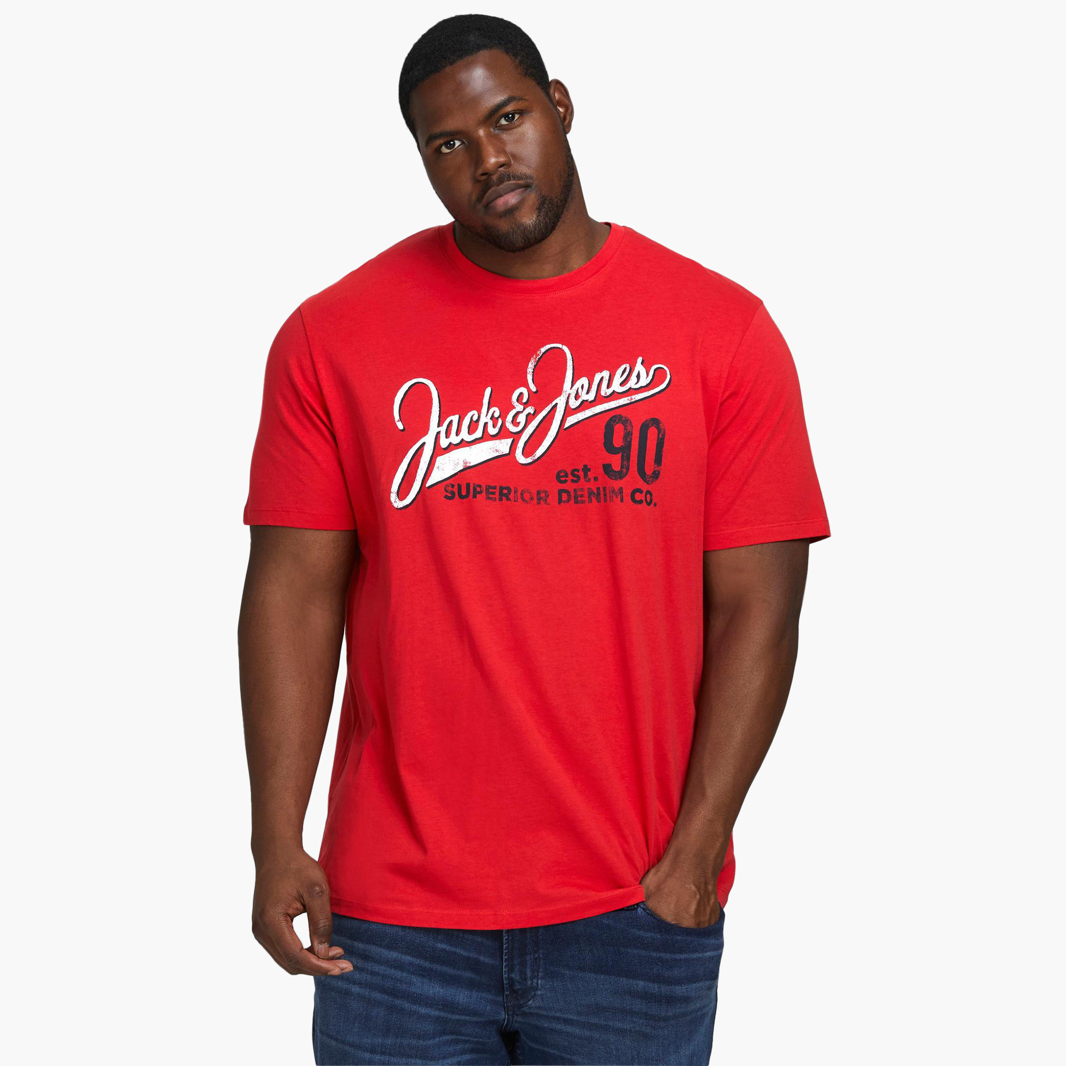 Jack & Jones Men Printed Short Sleeves T-Shirt-men-clothing-tshirtsandpolos-tshirts-image-1
