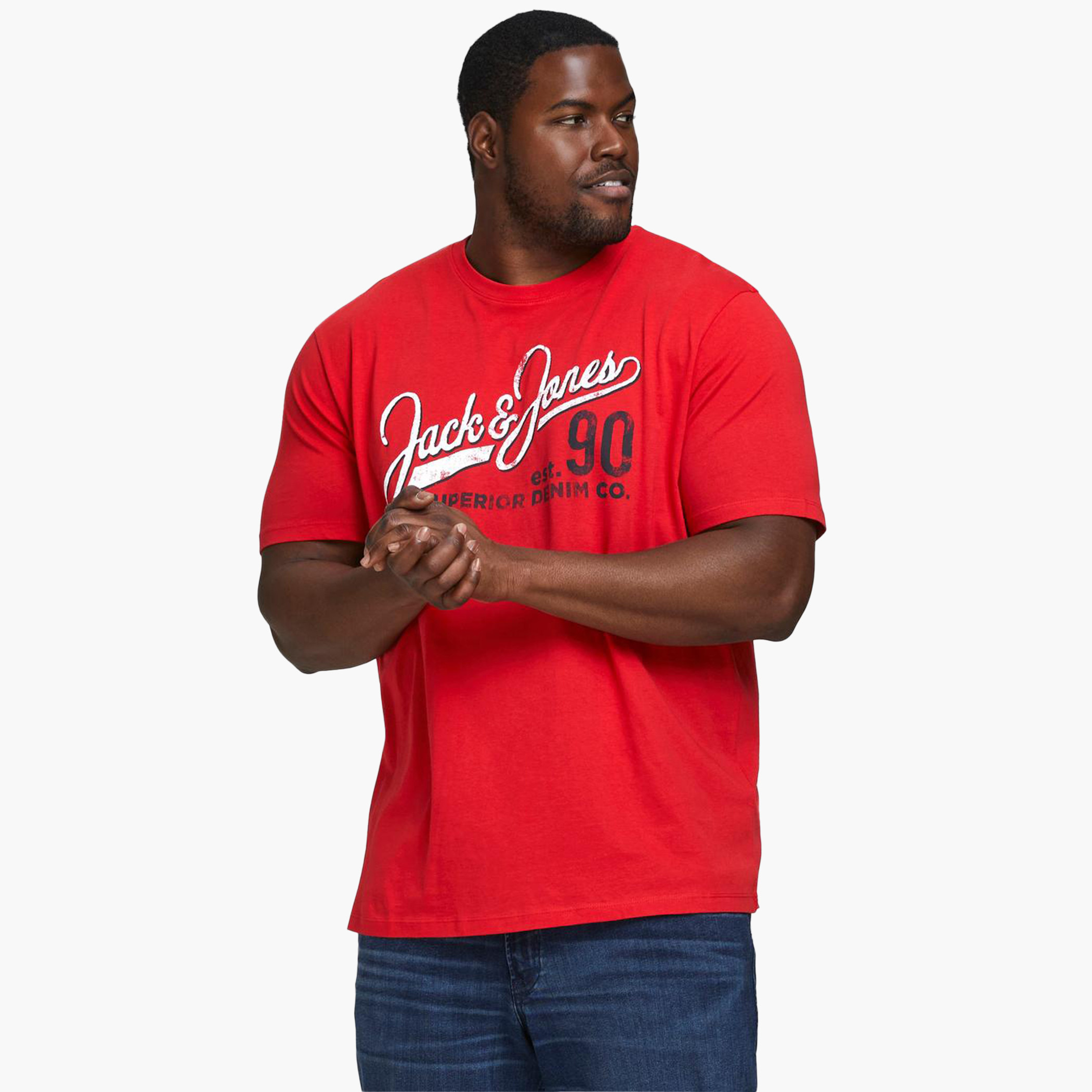 Jack & Jones Men Printed Short Sleeves T-Shirt-men-clothing-tshirtsandpolos-tshirts-image-2