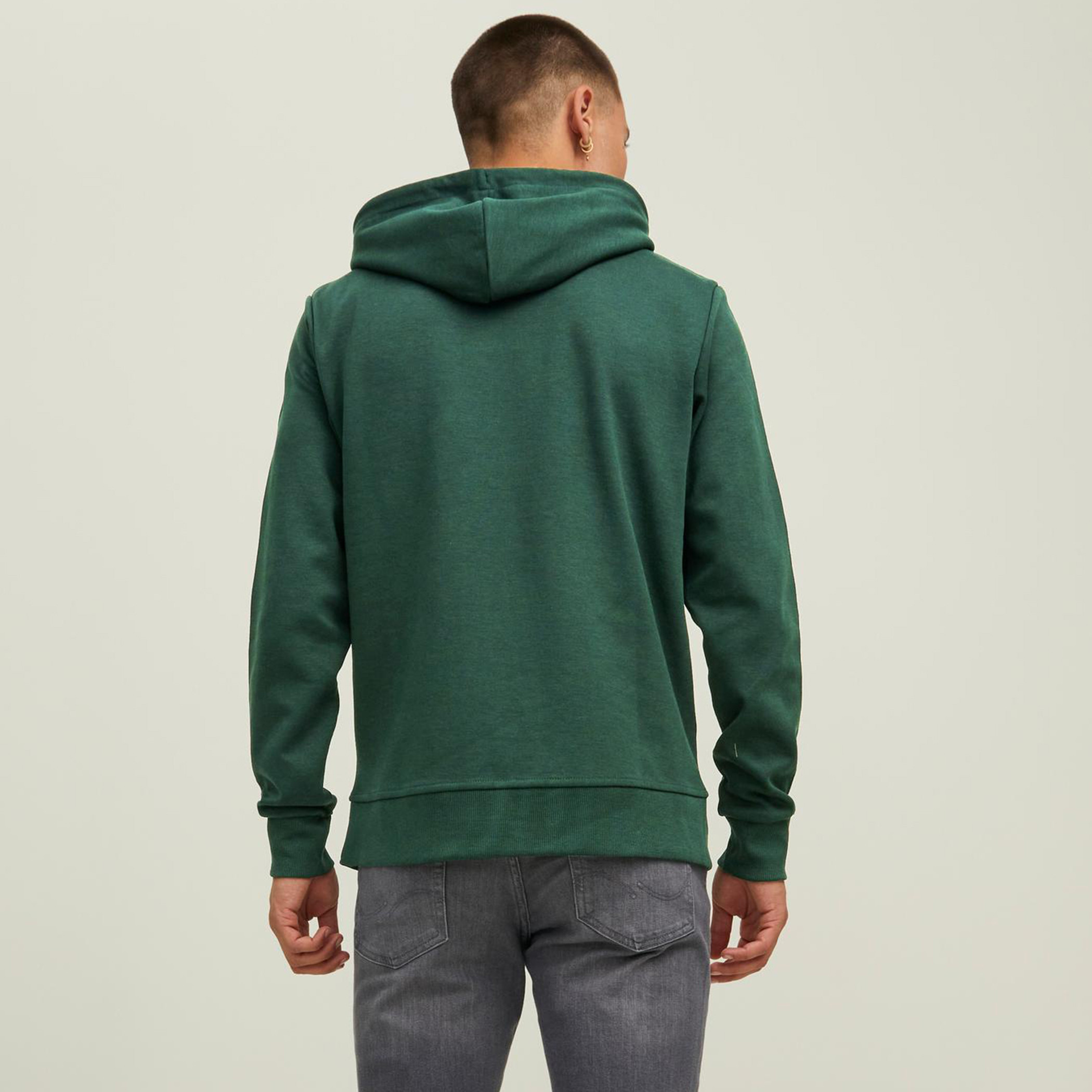 هودي جاك آند جونز بجيب كانغارو سادة بلون ازرق للرجال-men-winterwear-hoodiesandsweatshirts-image-10