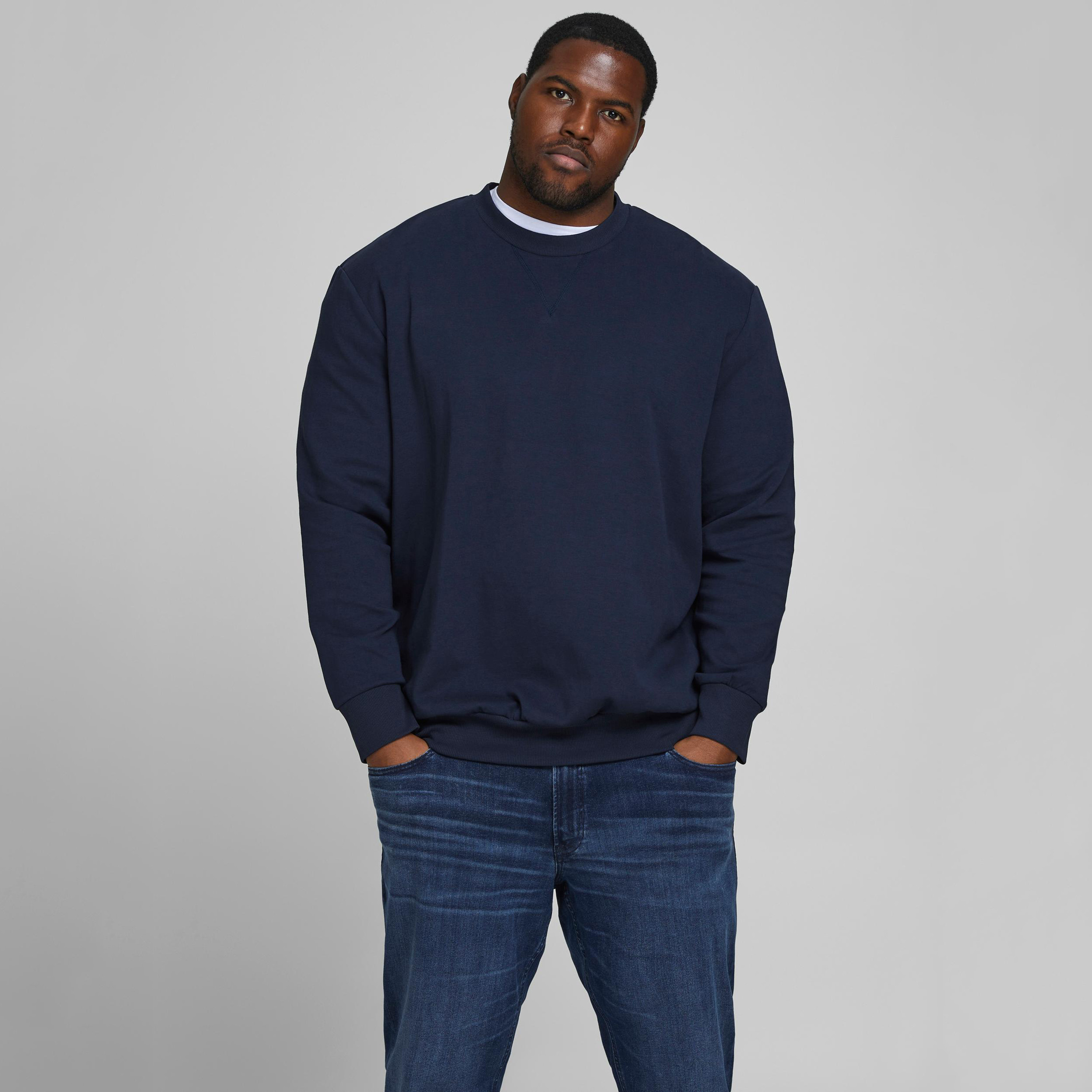 Cheap plain crew deals neck sweatshirts