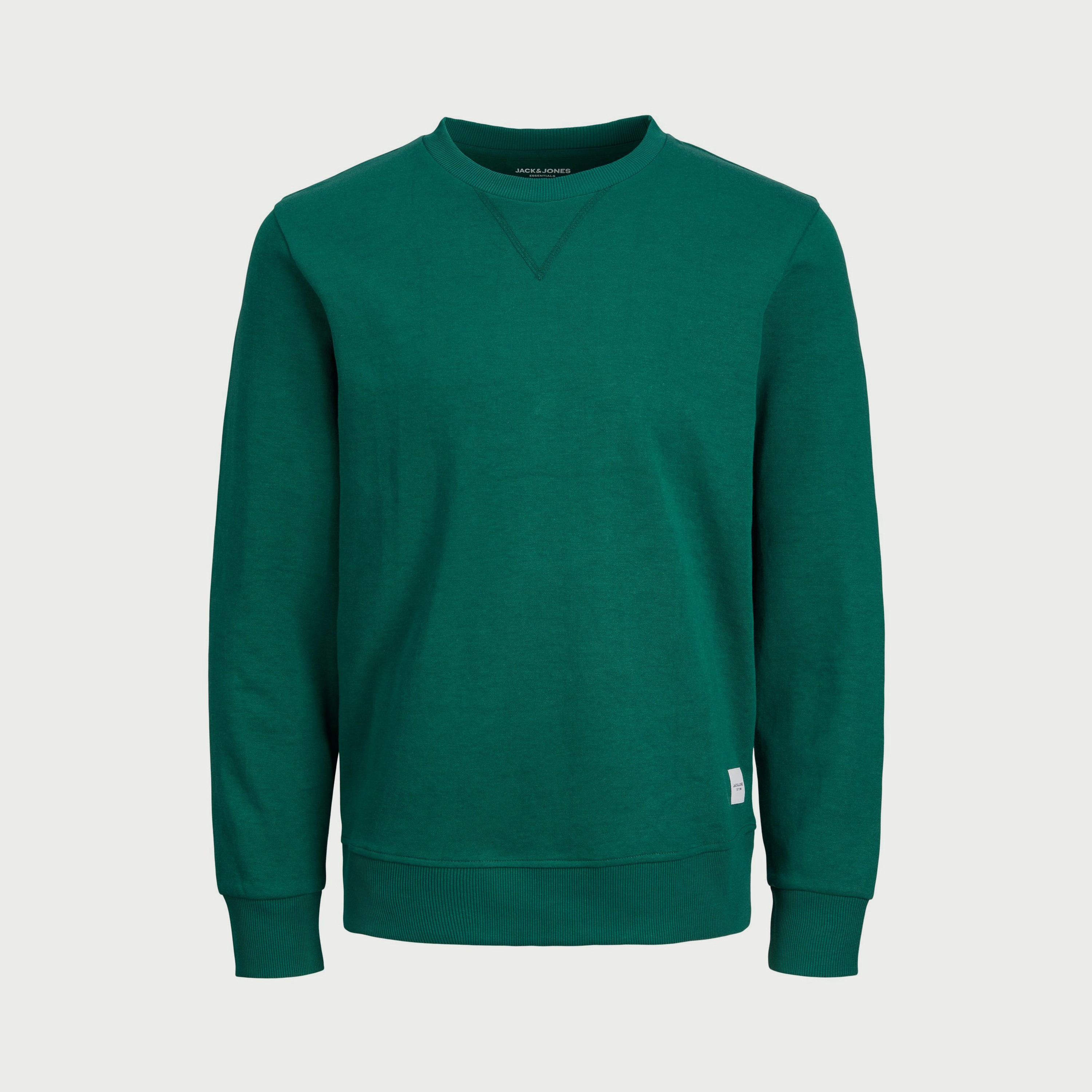 Jack & Jones Plain Crew Neck Long Sleeves Sweatshirt-men-winterwear-hoodiesandsweatshirts-image-1