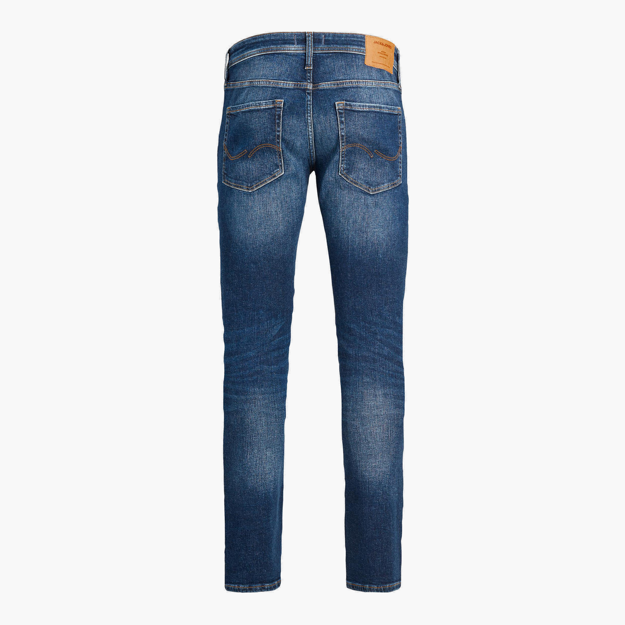 Jack & Jones Men Solid Slim Fit Jeans with Button Closure-men-clothing-bottoms-jeans-image-6