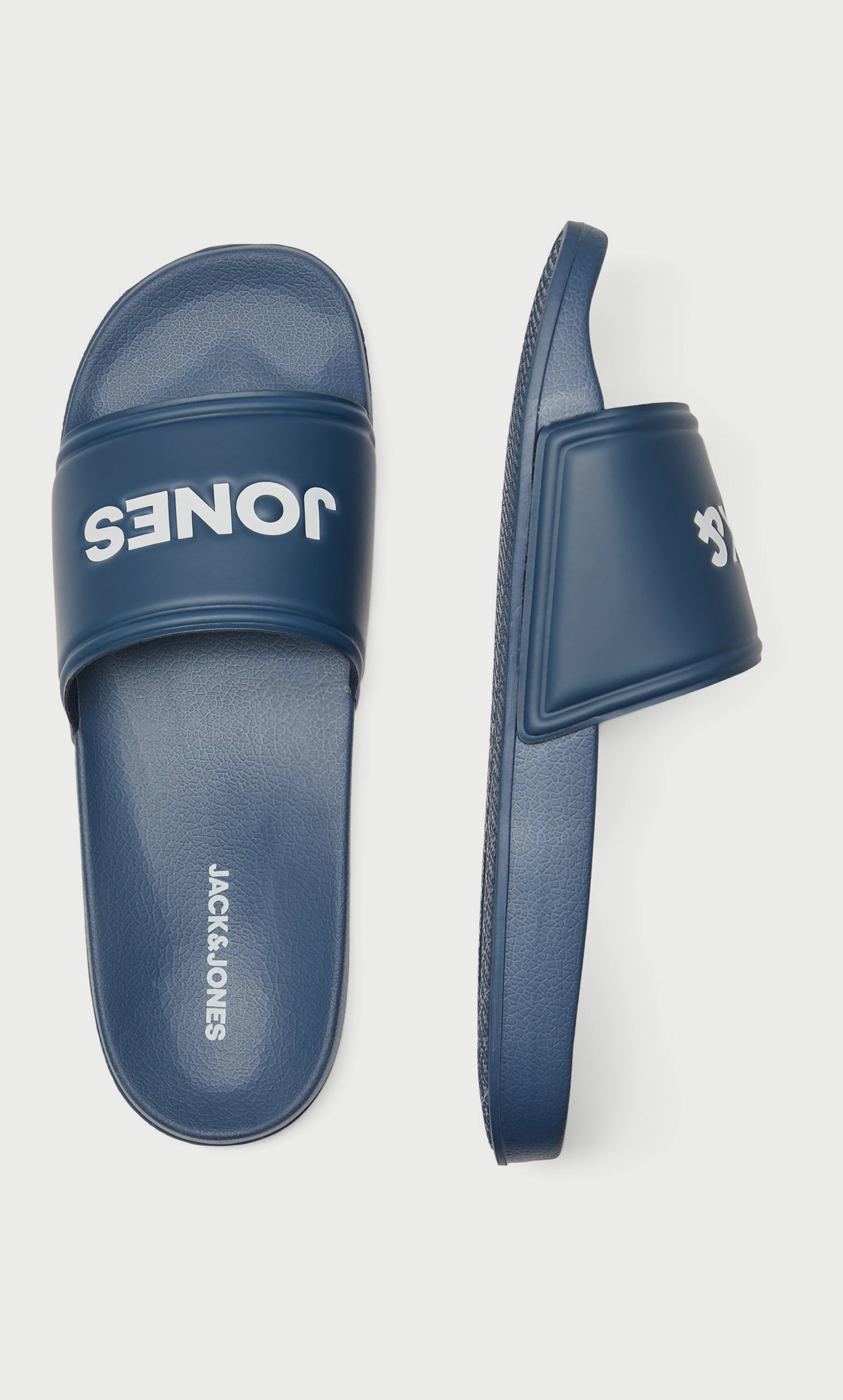 سلايد كاجوال من جاك آند جونز للرجال  12184277-men-shoes-flipflopsandslides-image-10