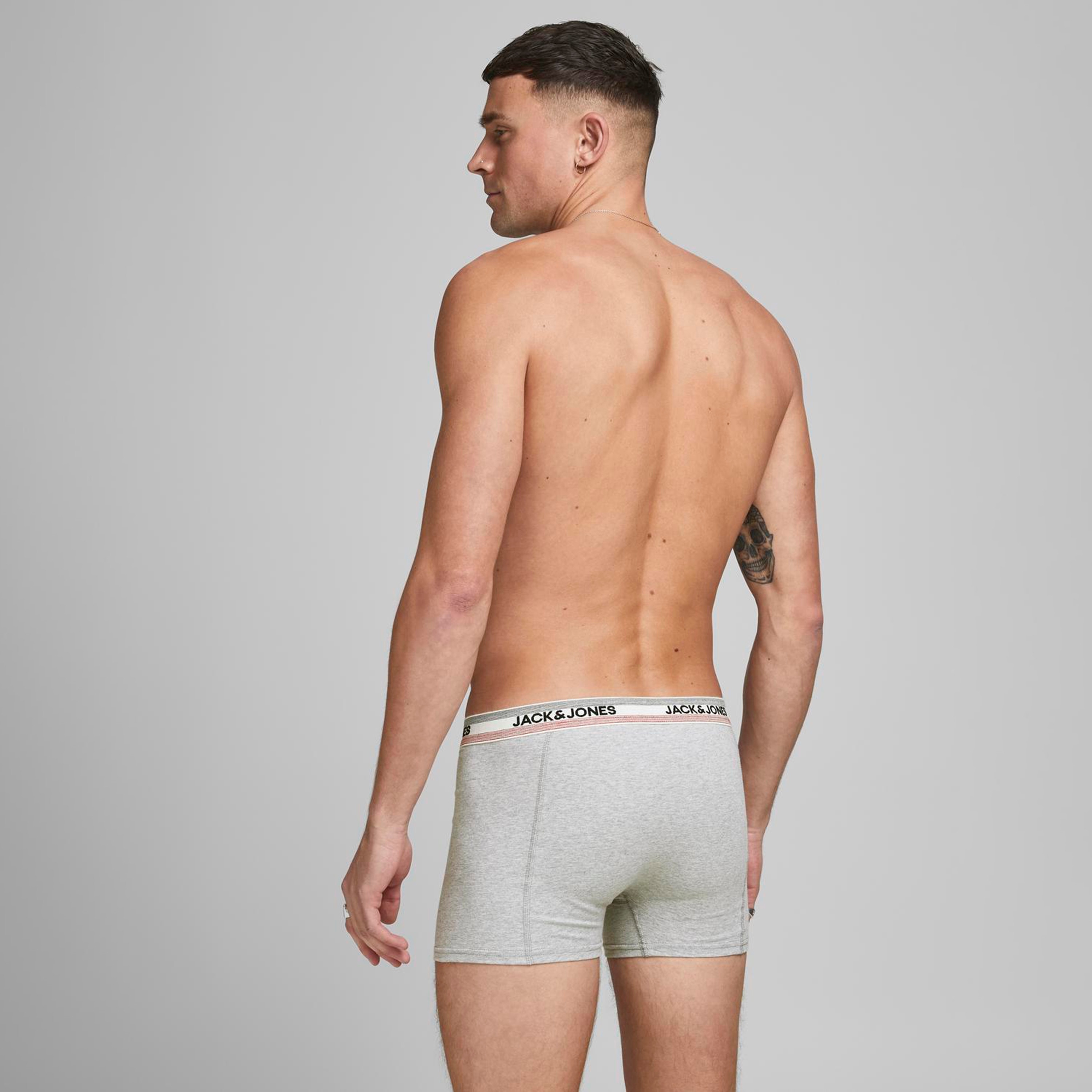 حزمة من 3 سراويل داخلية بحزام خصر مطاطي مطبوع عليها علامة تجارية من جاك آند جونز-men-clothing-innerwear-underwear-image-4