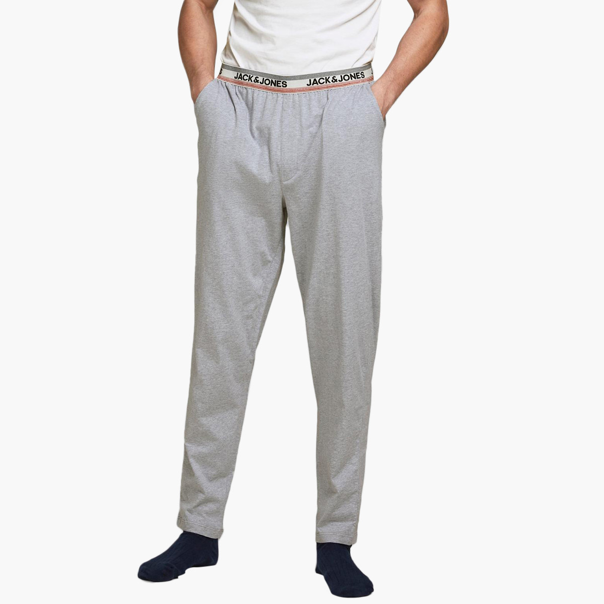 Set of 2 Jack & Jones Men Logo Crew Neck T-Shirt with Pyjama-men-clothing-nightwear-sets-image-6