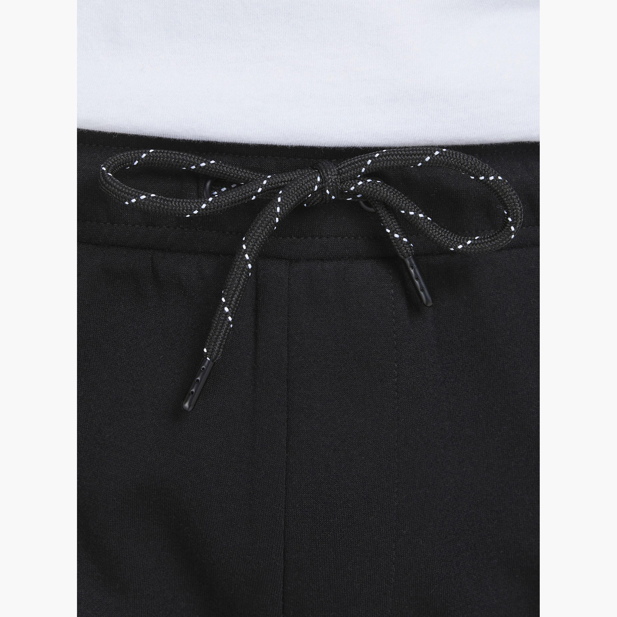 Jack & Jones Solid Joggers with Drawstring Closure and Pockets-men-clothing-bottoms-joggers-image-3