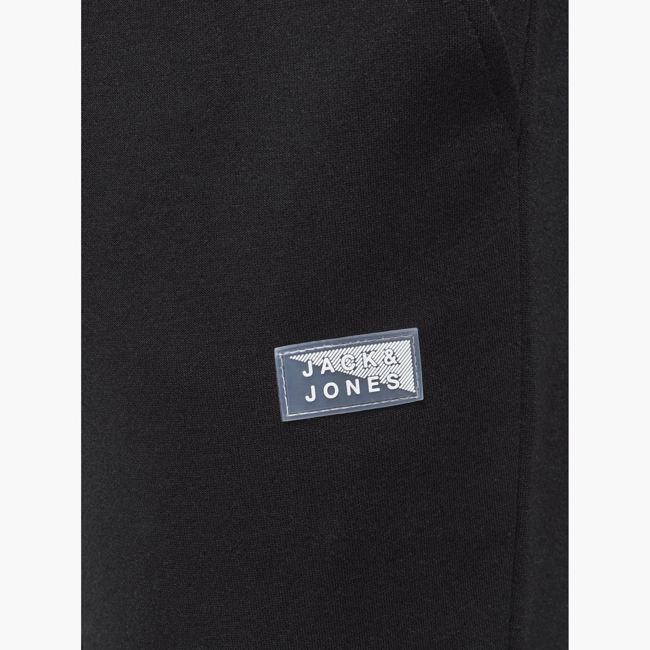 Jack & Jones Solid Joggers with Drawstring Closure and Pockets-men-clothing-bottoms-joggers-image-4