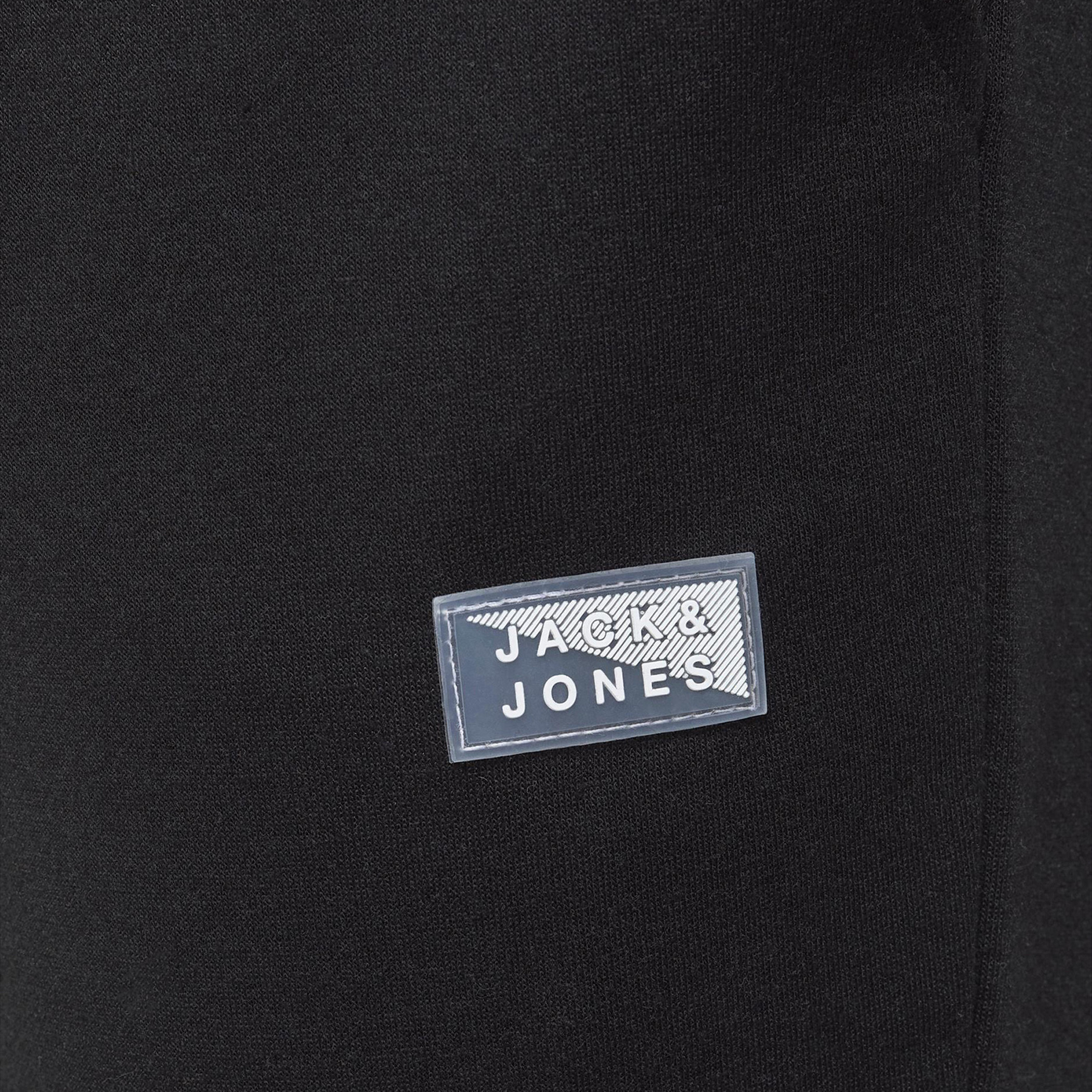 Jack & Jones Solid Mid-Rise Joggers with Drawstring Closure and Pocket-men-clothing-bottoms-joggers-image-4