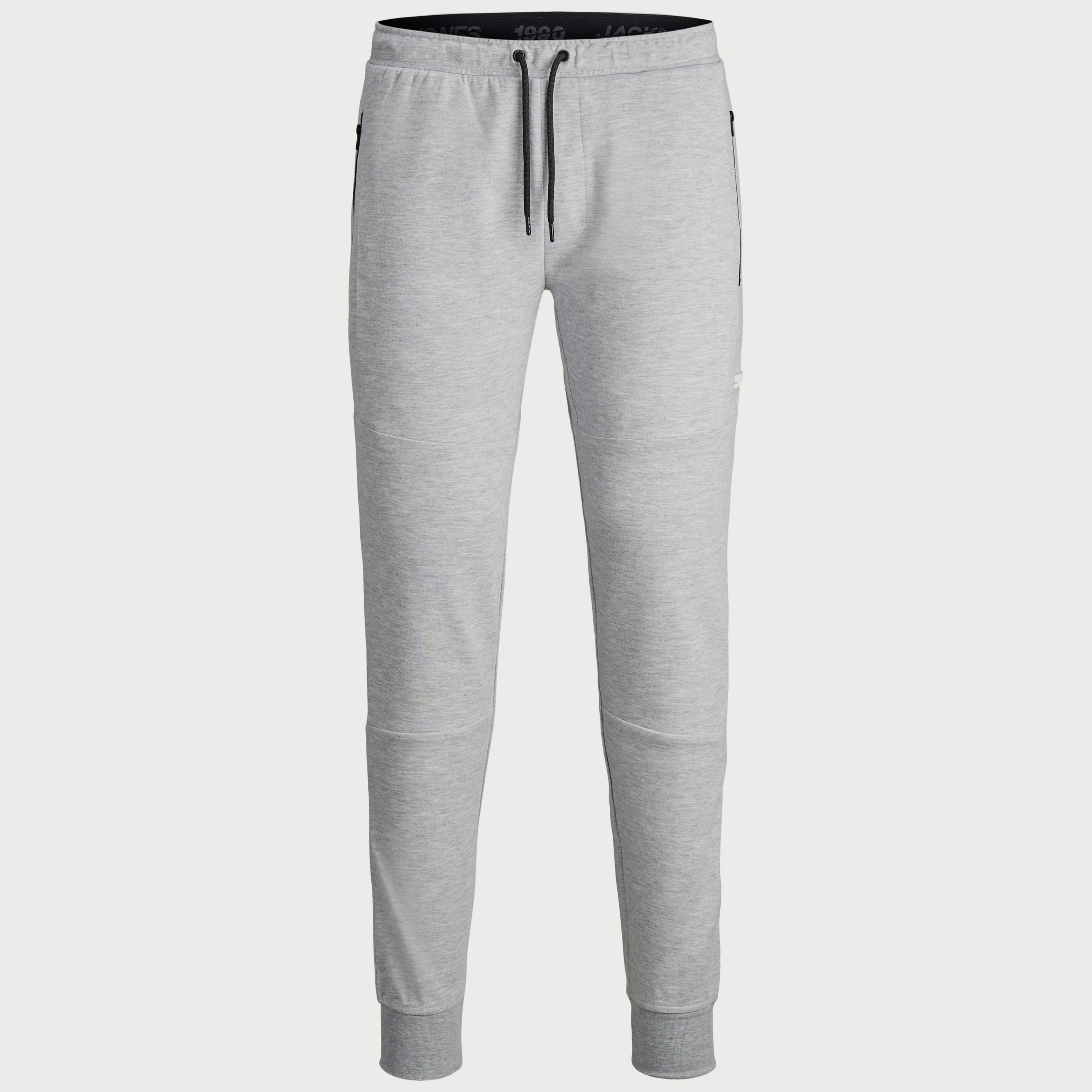 بنطلون من جاك آند جونز برباط بخصر منخفض سادة-men-clothing-bottoms-joggers-image-7